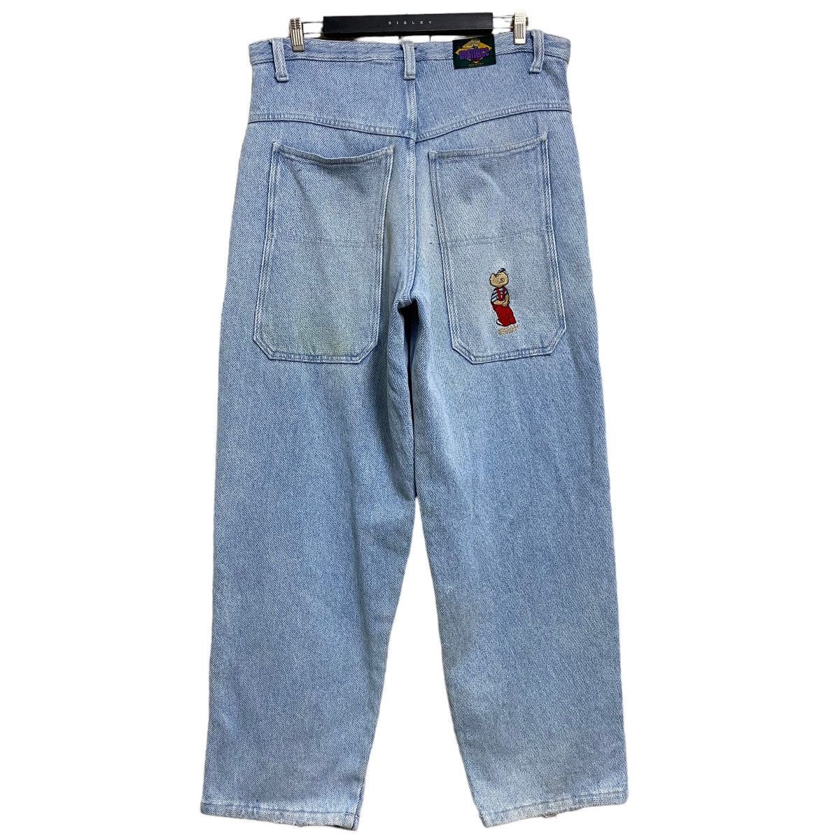 Menace Vintage 90s Menace Denim Baggy Pants Size US 38 / EU 54 - 17 Thumbnail