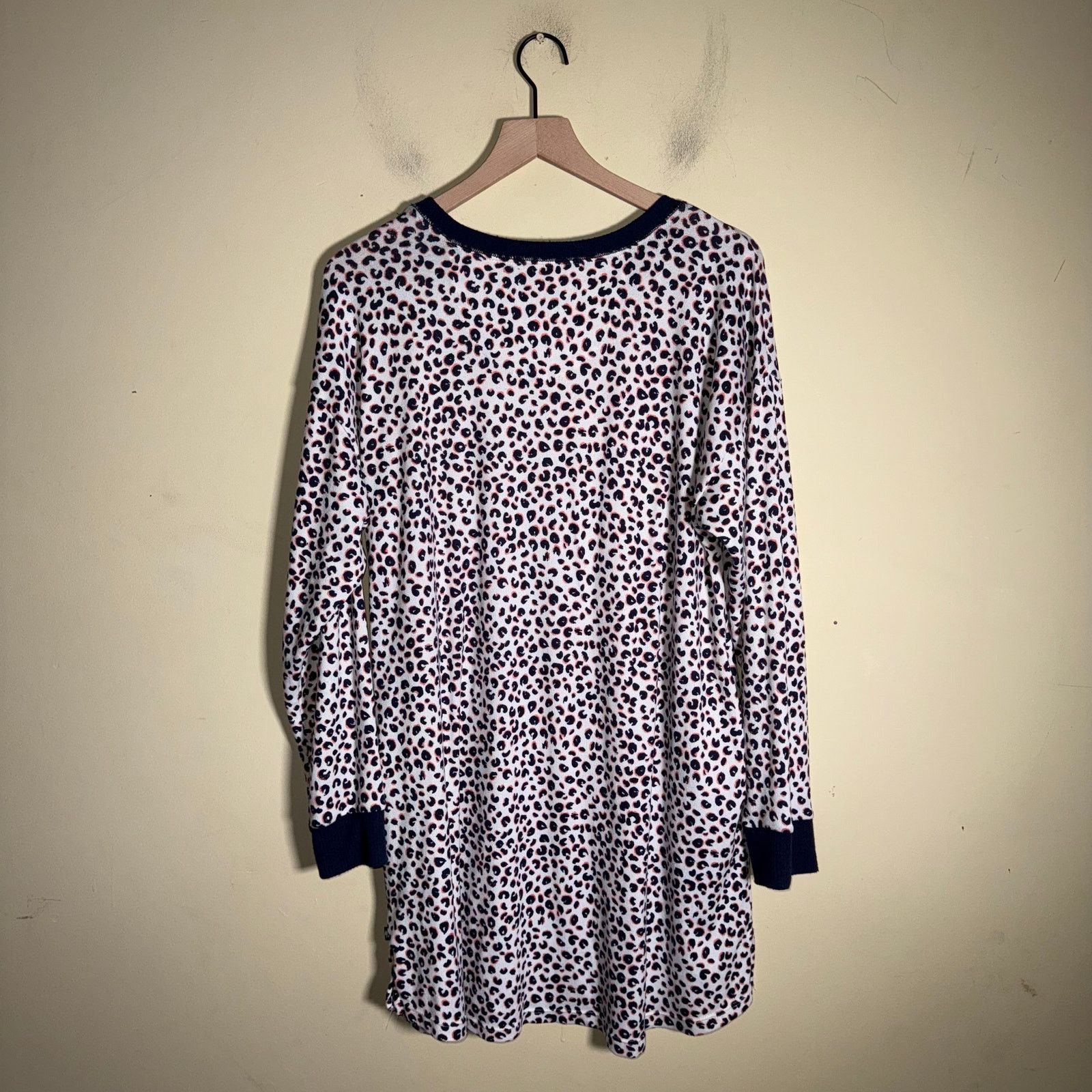 Kate Spade KATE SPADE cozy oversized cheetah print night dress XL Size ONE SIZE - 4 Thumbnail