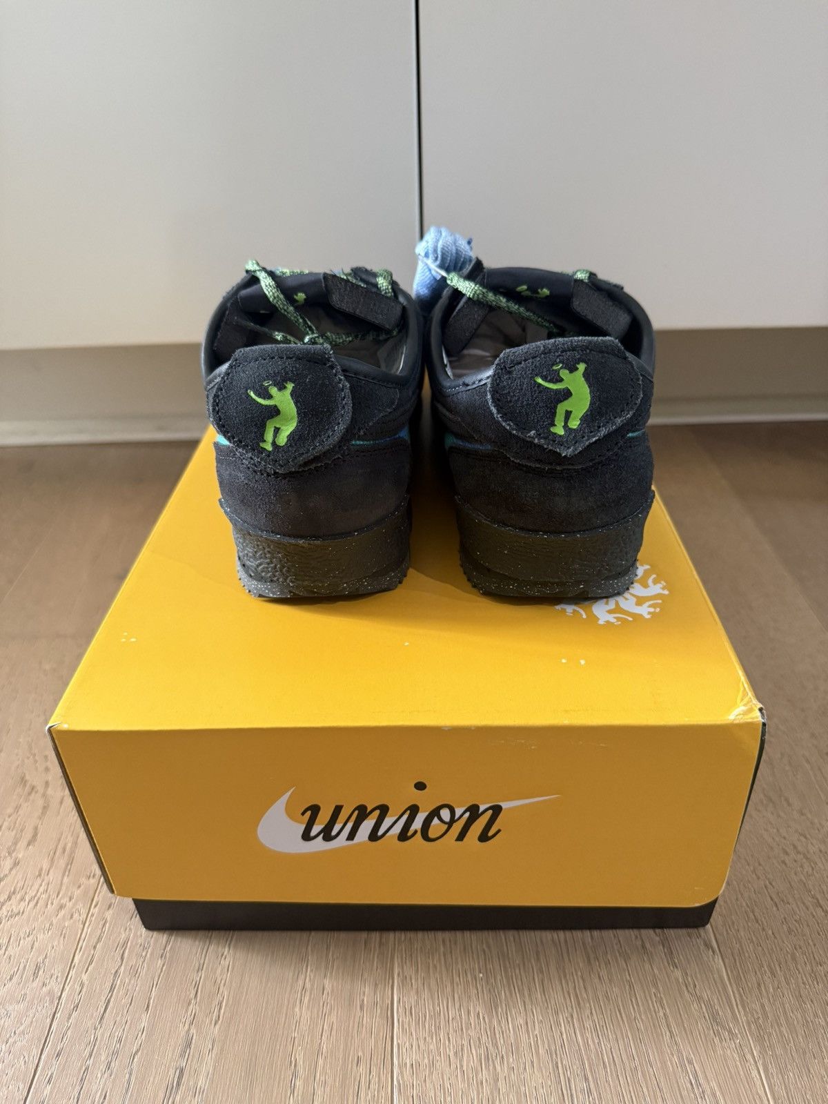Nike Nike Cortez Classic x Union LA Off Noir Size 8.5 In Hand Size US 8.5 / EU 41-42 - 6 Thumbnail