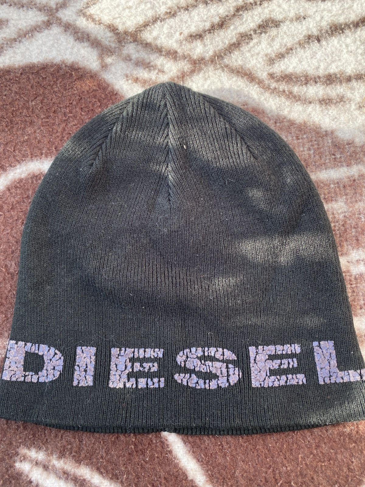 Diesel Big logo drip streetwear Diesel winter hat Size ONE SIZE - 1 Thumbnail