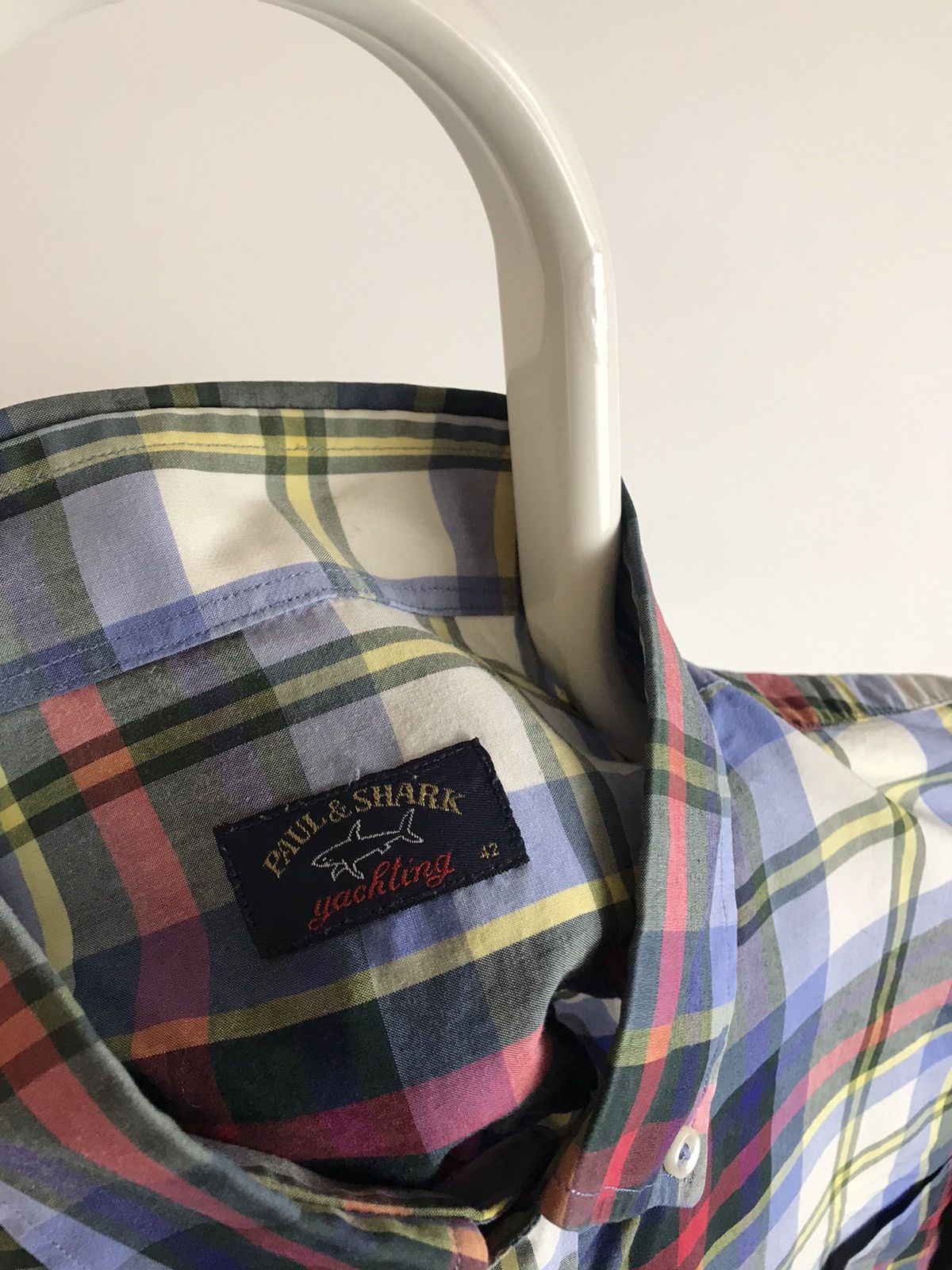 Paul & Shark × Vintage Vintage Paul & Shark Long Sleeve Shirt Size US XL / EU 56 / 4 - 3 Thumbnail