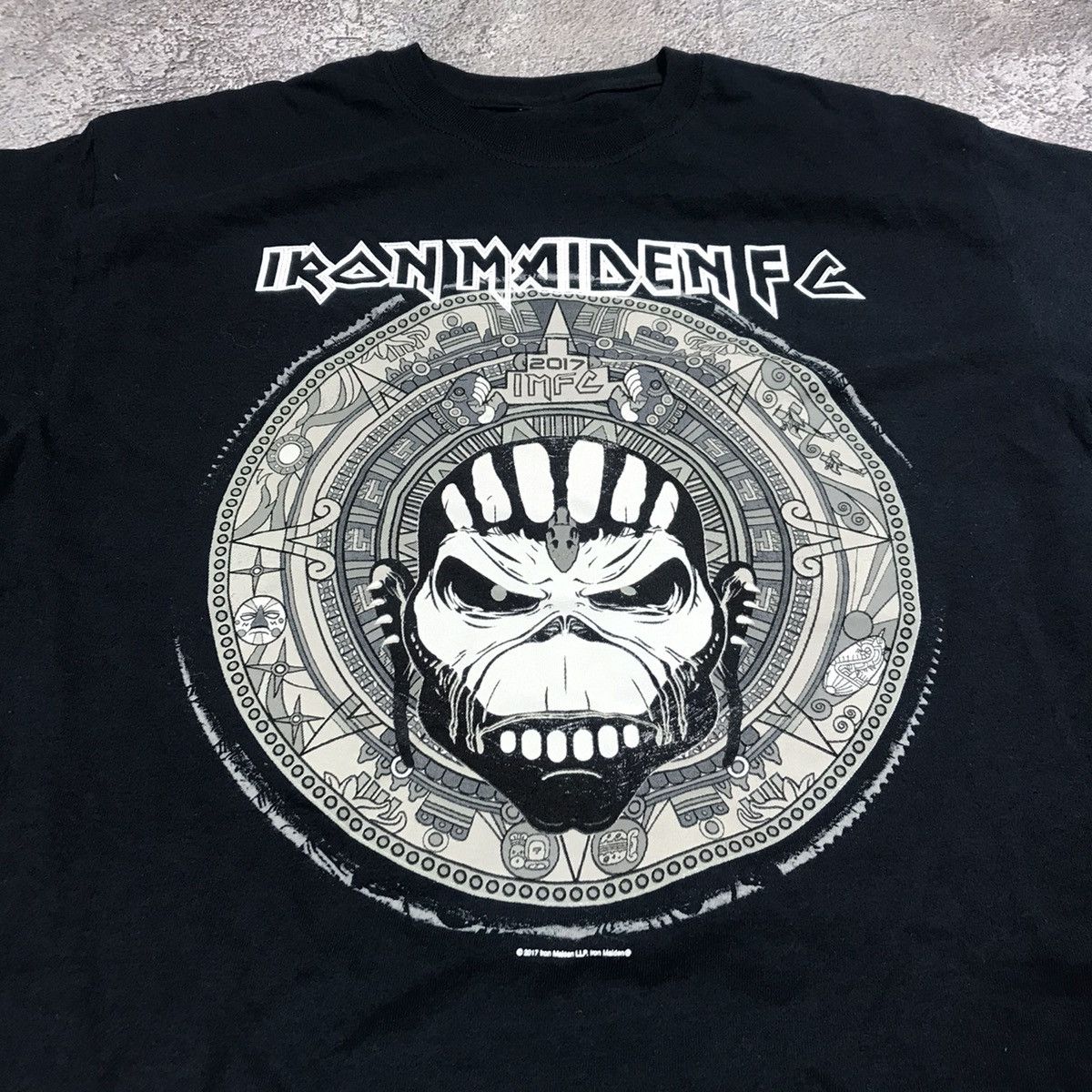 Vintage Vintage Iron Maiden Band Tee Graphic Horror Punk Grunge M Size US M / EU 48-50 / 2 - 2 Thumbnail