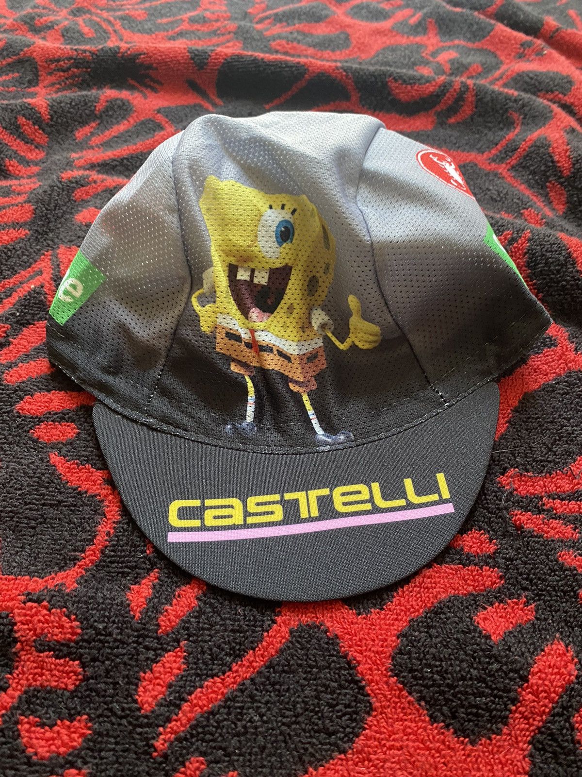 Supreme Supreme SpongeBob SquarePants Castelli Cycling Cap Size ONE SIZE - 1 Thumbnail