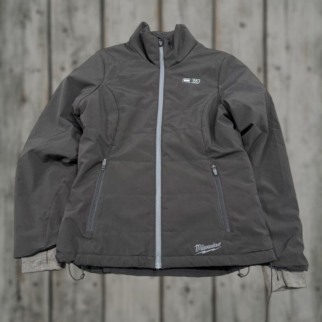 Vintage Milwaukee M12 Softshell Heated Jacket Black Full Zip Womens M Medium No Battery Jacket Size M / US 6-8 / IT 42-44 - 1 Thumbnail