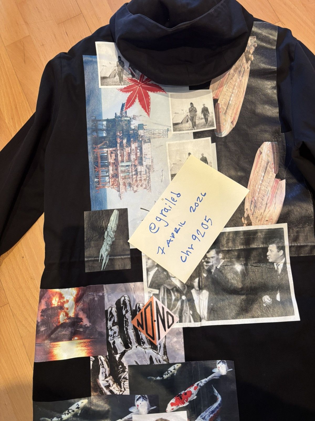 Raf Simons Raf Simons SS15 runway print parka Size US M / EU 48-50 / 2 - 14 Thumbnail