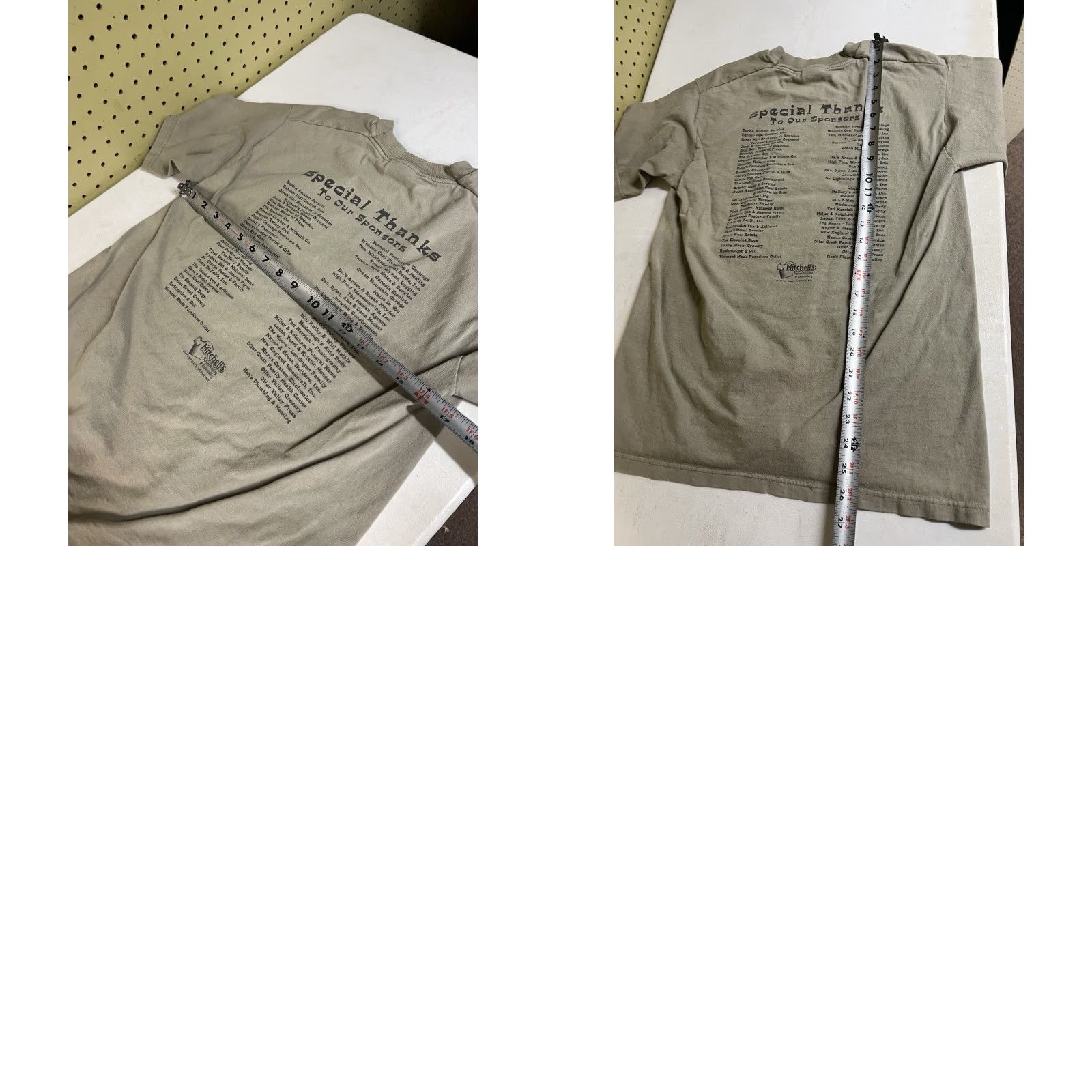 Fruit Of The Loom VINTAGE Fruit of the Loom T-Shirt Vermont M Brown Crew Neck Short Sleeve Men School 98 Hoedown Neshibe Game Players Size US M / EU 48-50 / 2 - 8 Thumbnail