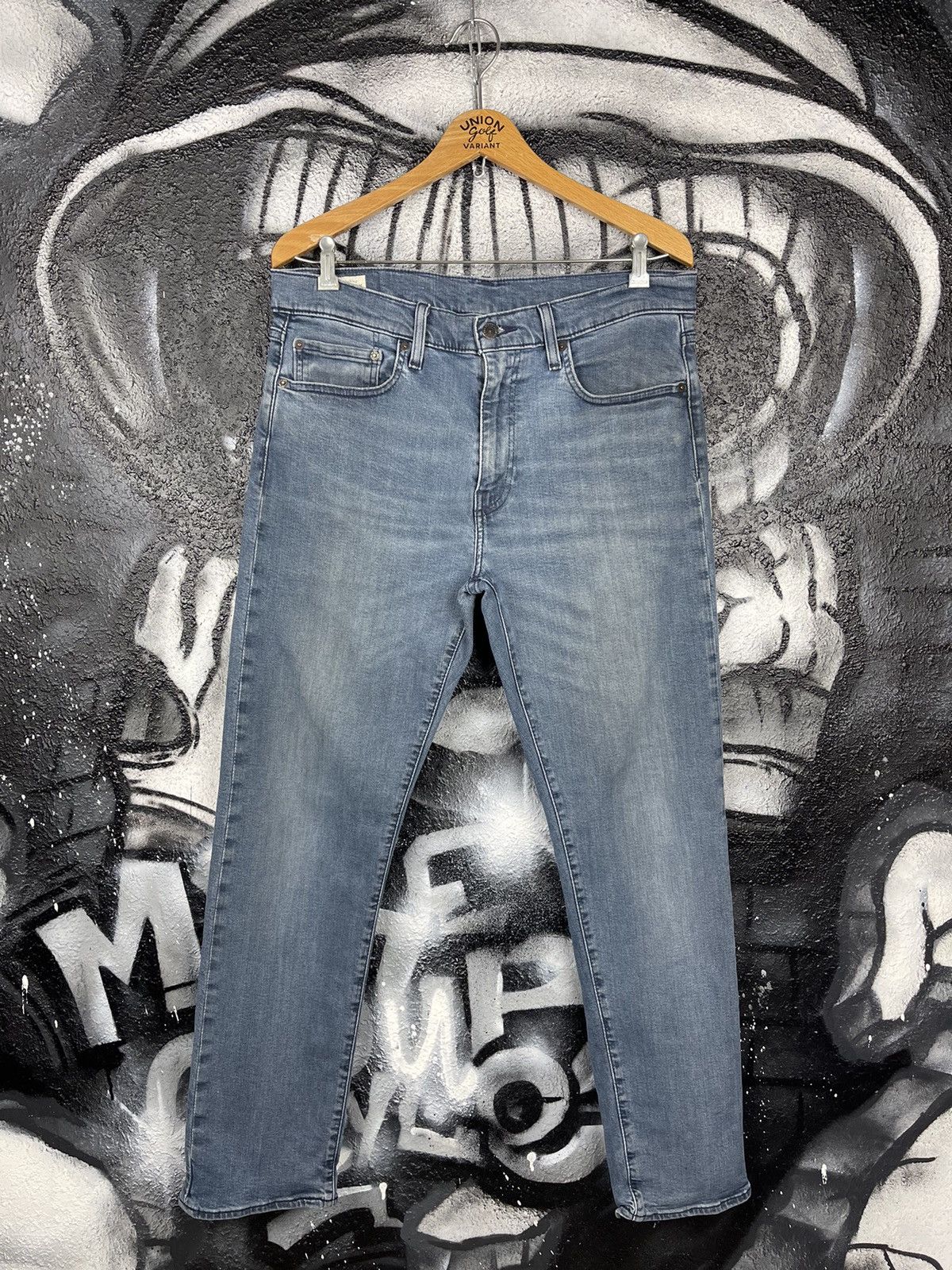 Levi's Levi’s 502 Premium Line Blue Denim Jeans Men’s Size W33 L32 Size US 33 - 2 Thumbnail