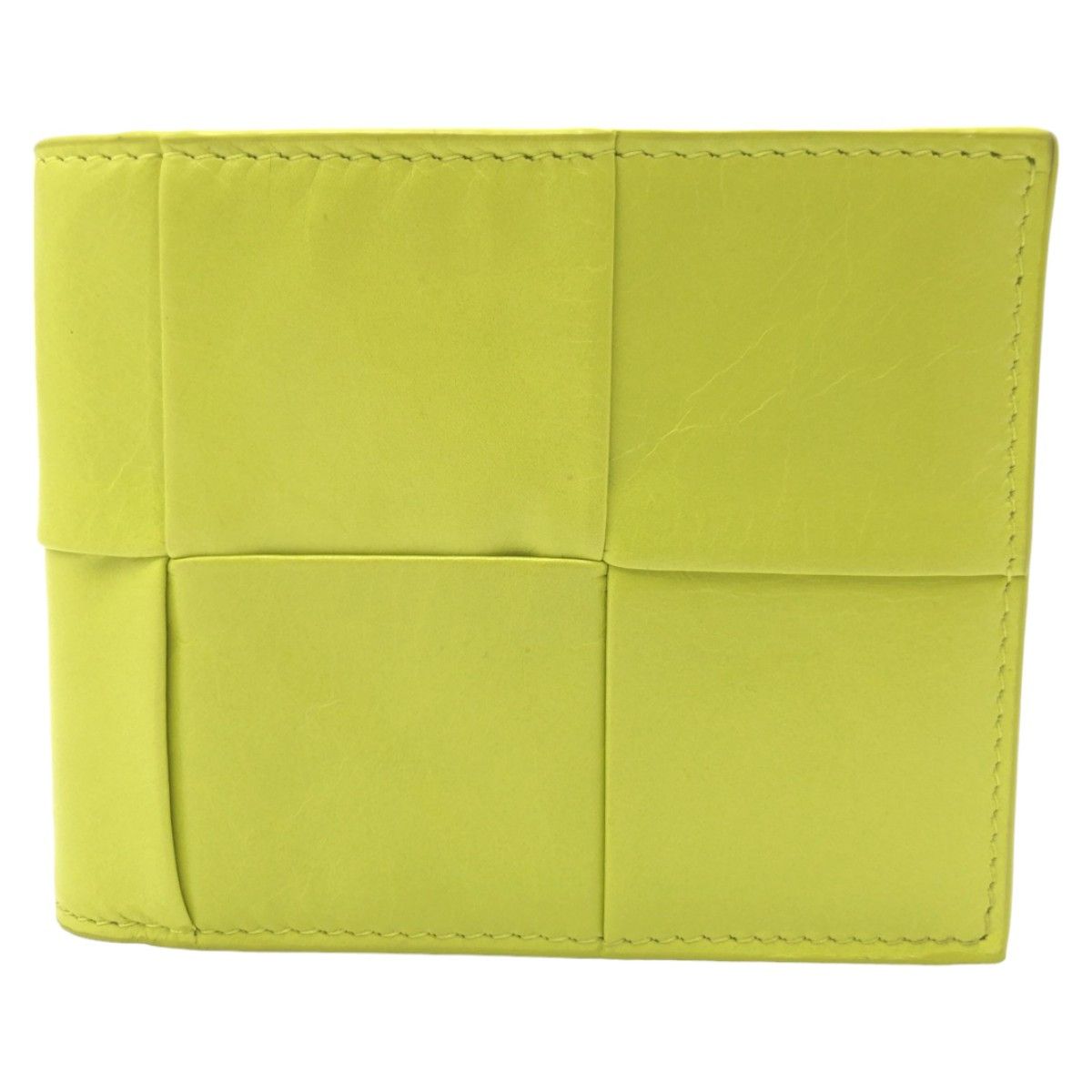 Bottega Veneta Bottega Veneta Bottega Veneta Leather Maxi Intrecciato Cassette Wallet Leather Short Wallet 405693 in Great Condition Size ONE SIZE - 1 Thumbnail