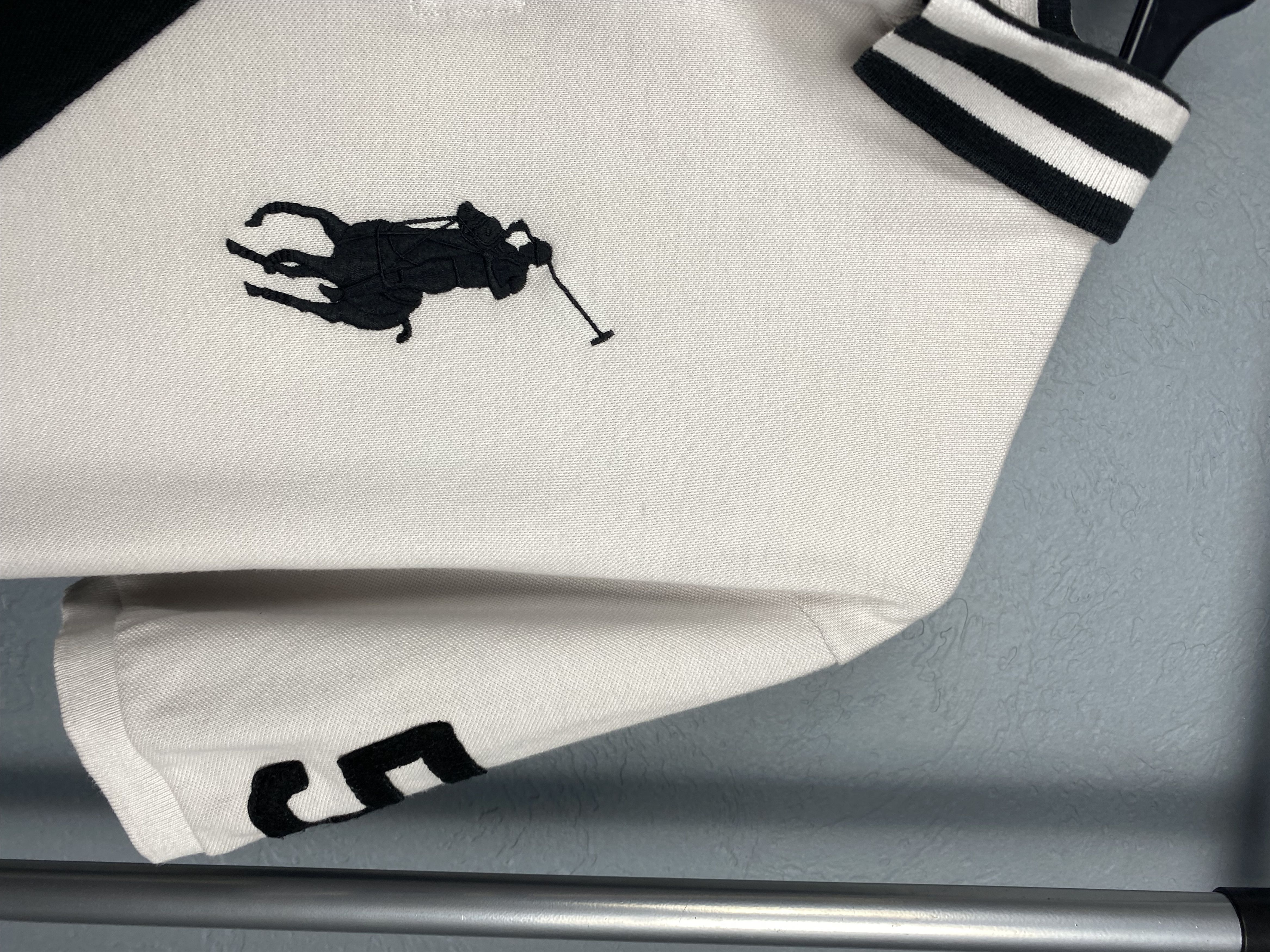 Polo Ralph Lauren × Ralph Lauren × Vintage Polo Ralph Lauren RL Polo Big Logo Polo Shirt Size US XL / EU 56 / 4 - 3 Thumbnail