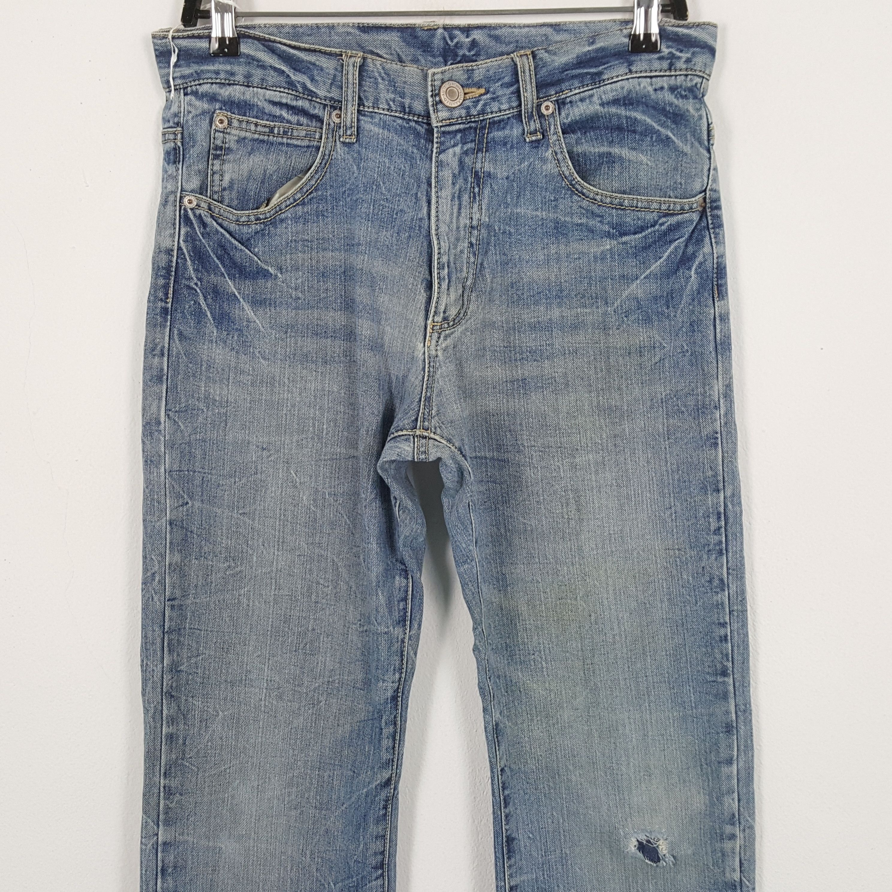 Vintage BACK & FORTH Rock Punk Streetwear Style Jeans Size US 31 - 5 Thumbnail