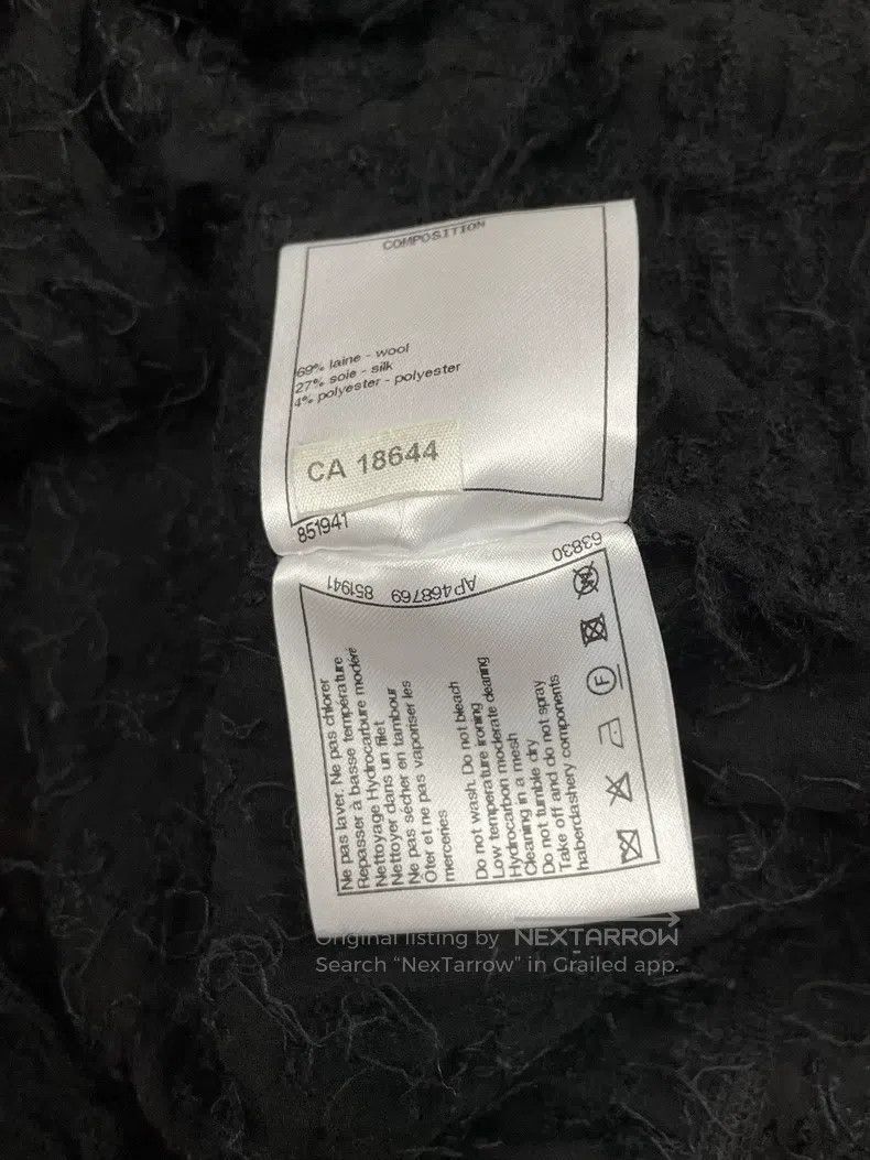 Chanel Chanel 22A Chanel Black Woollen Jacket Size XS / US 0-2 / IT 36-38 - 7 Thumbnail