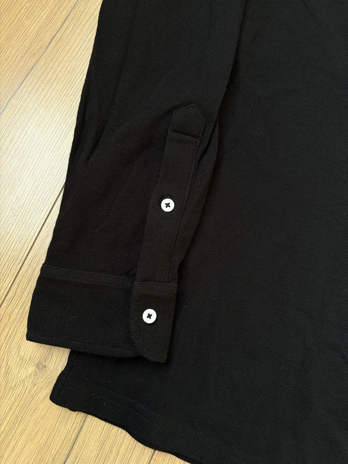 Spier & Mackay Spier & Mackay Waffle Long Sleeve Polo Shirt Size US M / EU 48-50 / 2 - 5 Thumbnail