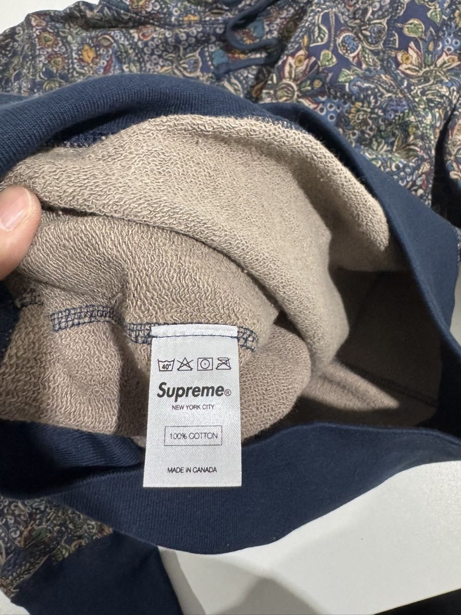 Supreme Paisley hoodie 2011 Size US M / EU 48-50 / 2 - 7 Thumbnail
