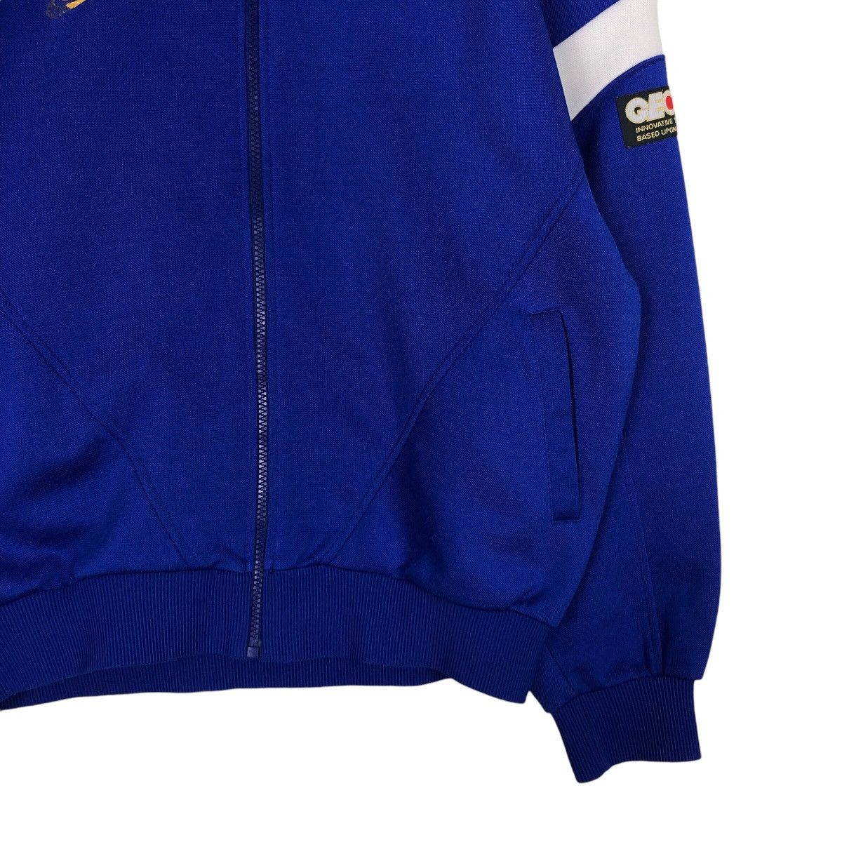 Japanese Brand × Nike × Vintage Vintage Nike Black Tag Blue Sweater Jacket Japan Production Size US M / EU 48-50 / 2 - 4 Thumbnail