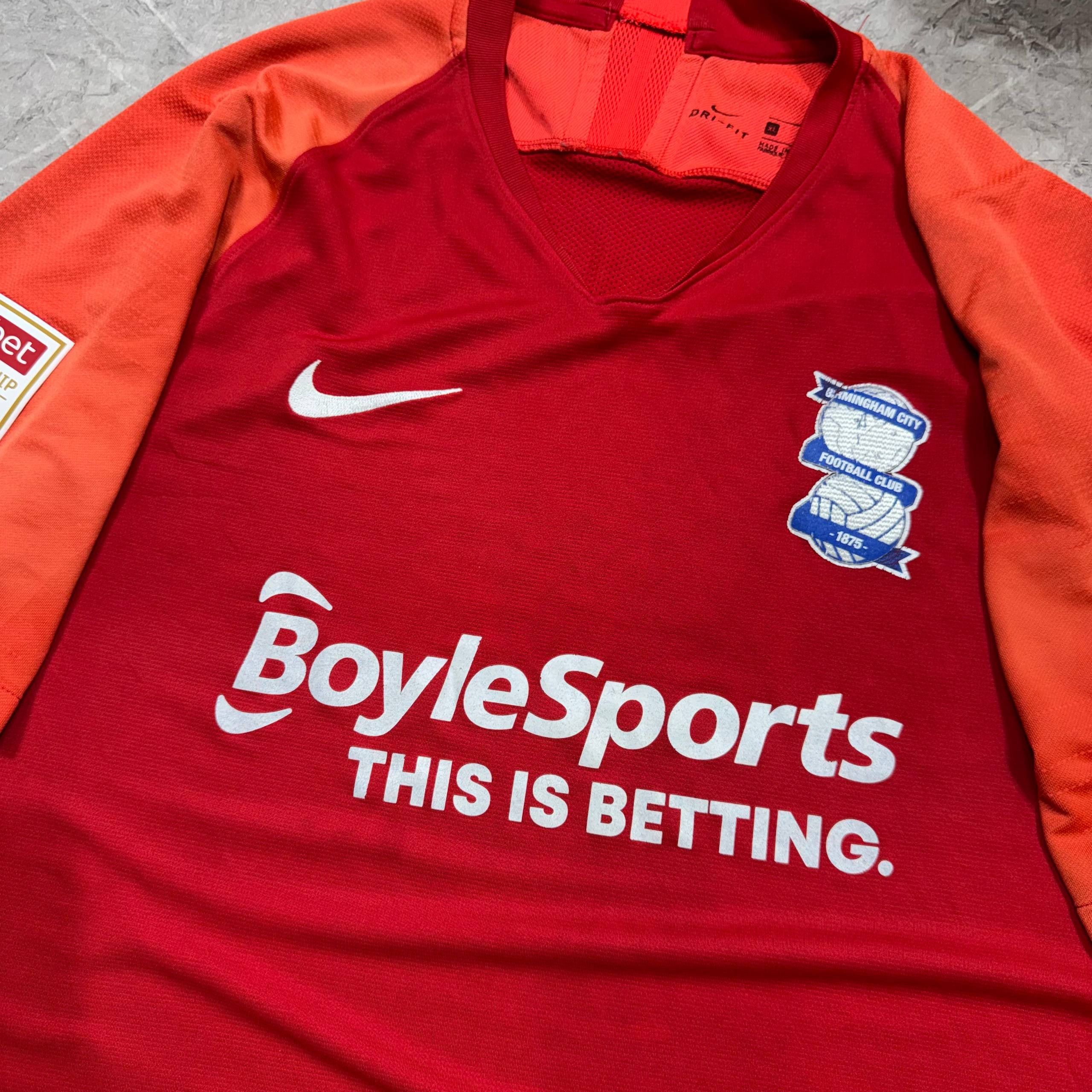Nike Nike Birmingham City Away 2020/2021 Football Jersey T-Shirt Size US XL / EU 56 / 4 - 14 Thumbnail