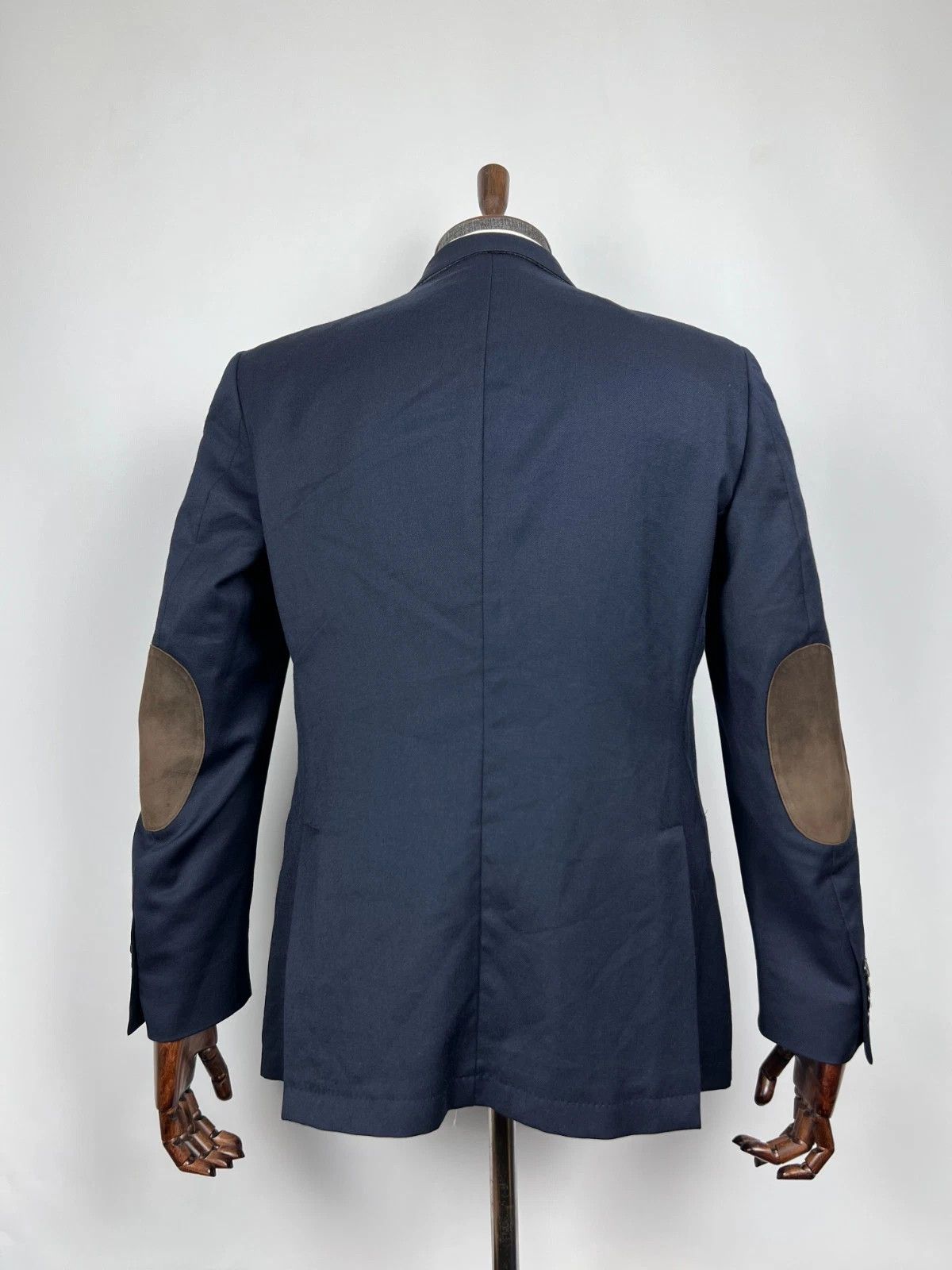 Hackett Hackett London Plain Flannel Half Lined Blazer Jacket Size 44R - 6 Thumbnail