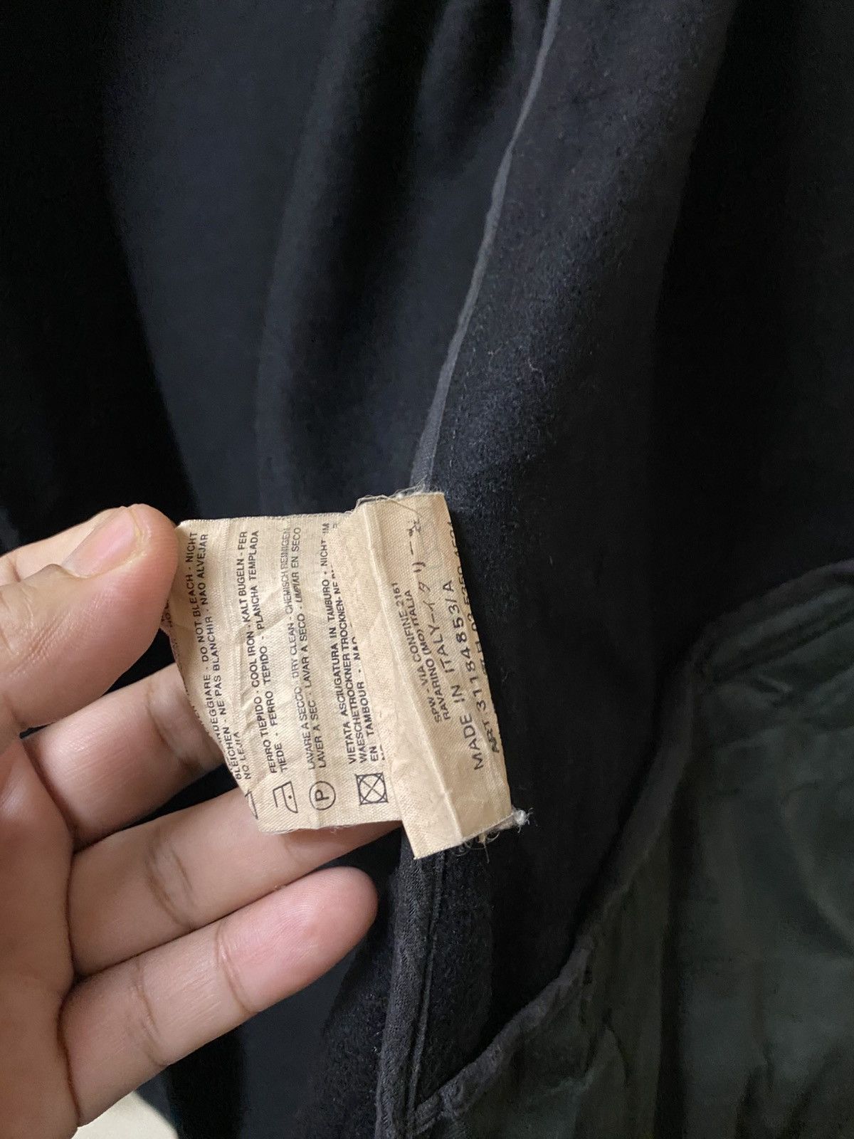 Massimo Osti Vintage 80s CP Company wool hoodie jacket Italy made size 50 Size US M / EU 48-50 / 2 - 10 Thumbnail
