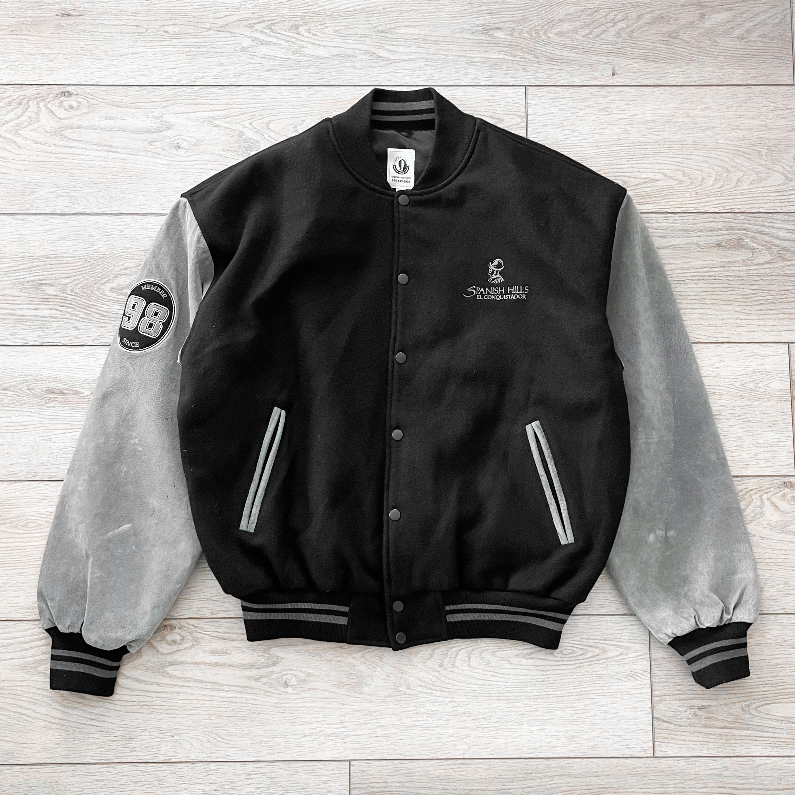 Vintage VTG 1998 Spanish Hills Golf Country Club Varsity jacket USA Size US XL / EU 56 / 4 - 5 Thumbnail