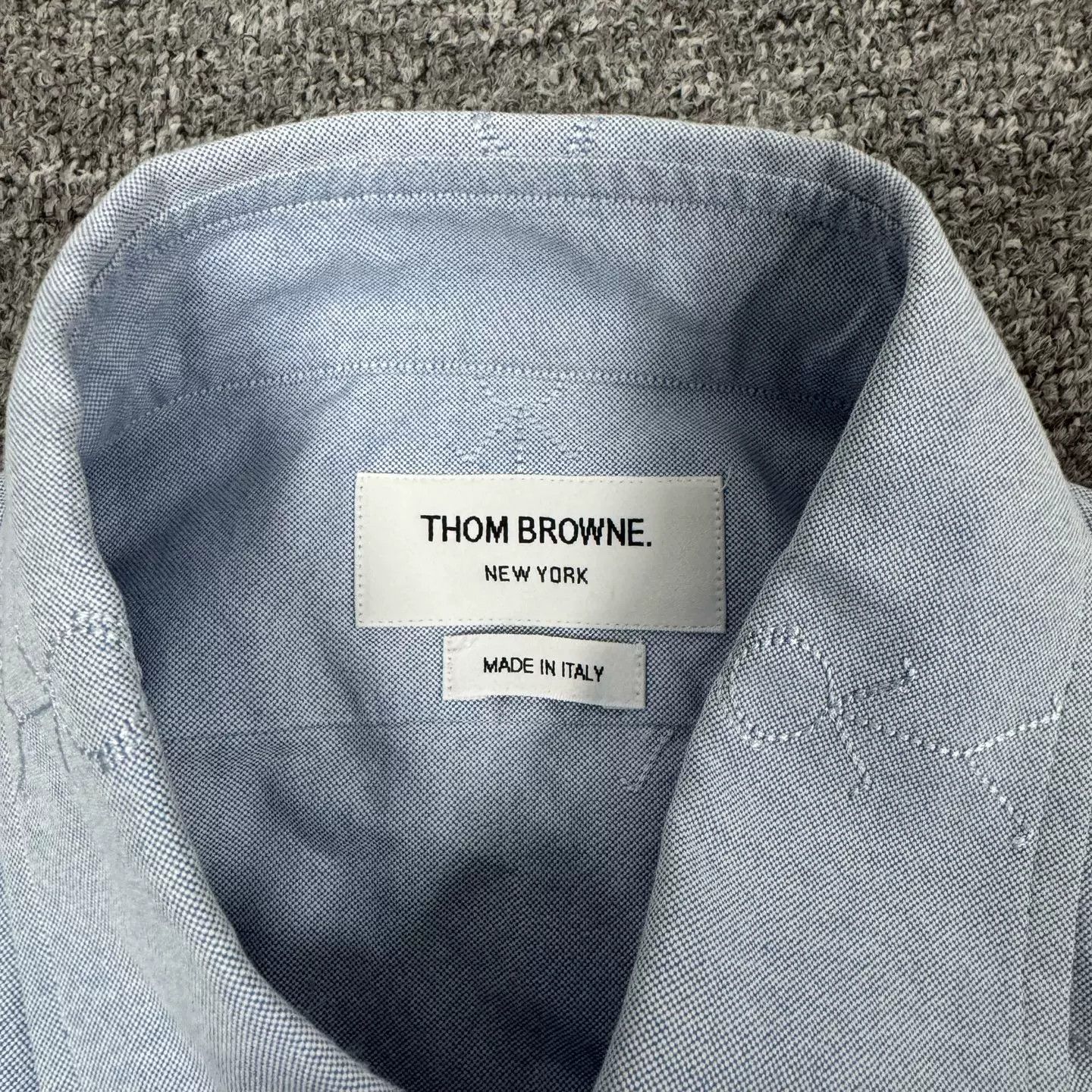 Thom Browne thom browne long sleeve shirt with embroidery Size US M / EU 48-50 / 2 - 6 Thumbnail