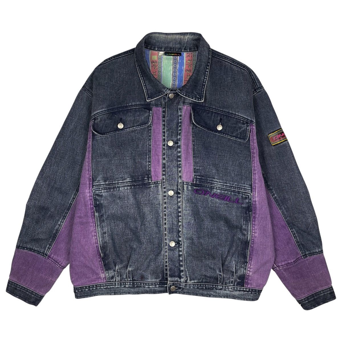 O'Neill Vintage 90’s Rare O'Neill Denim Jacket Size US XL / EU 56 / 4 - 3 Thumbnail