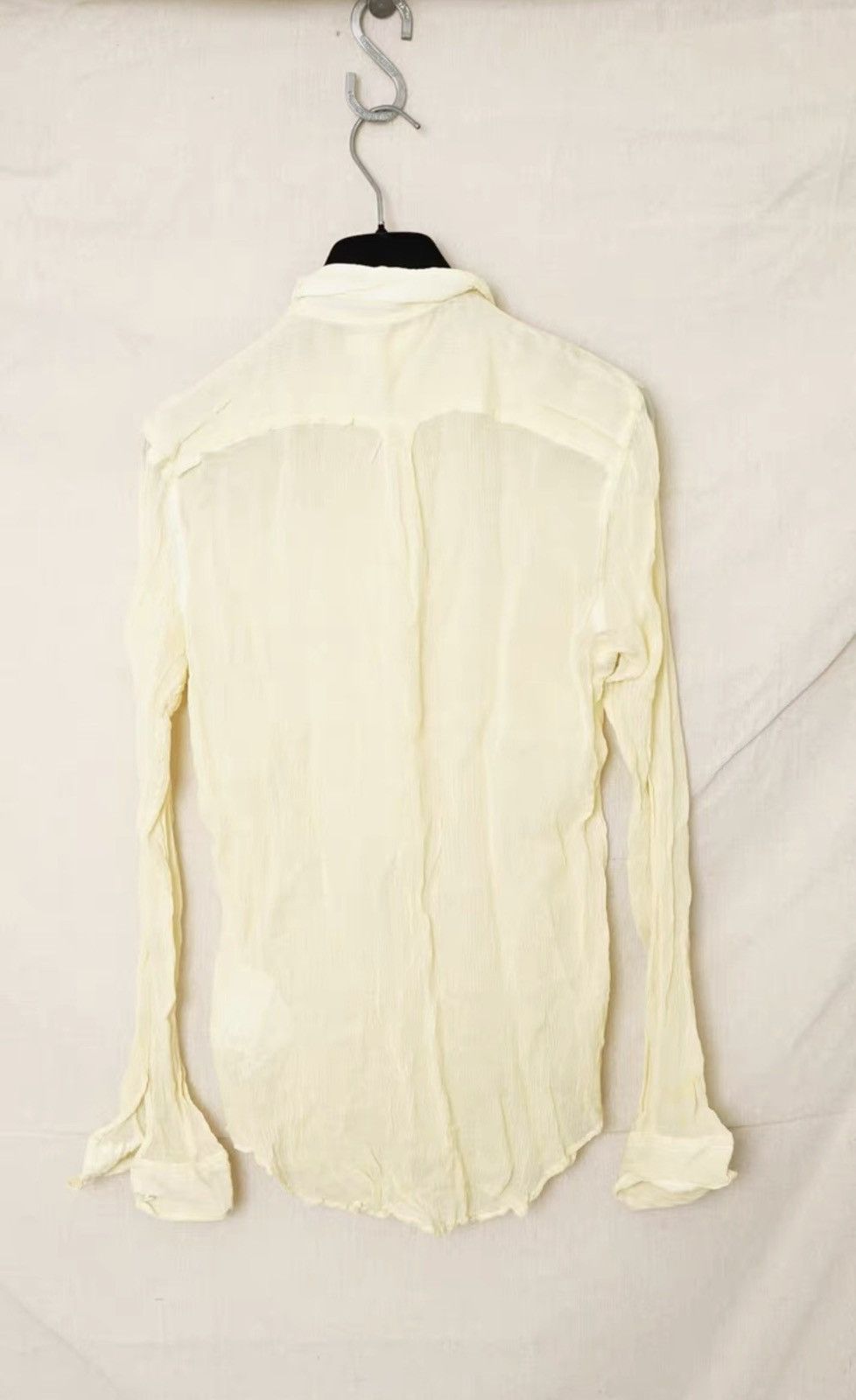 Comme des Garcons Comme des Garçons Pleated Long Sleeve Sequin Shirt Size US S / EU 44-46 / 1 - 7 Thumbnail