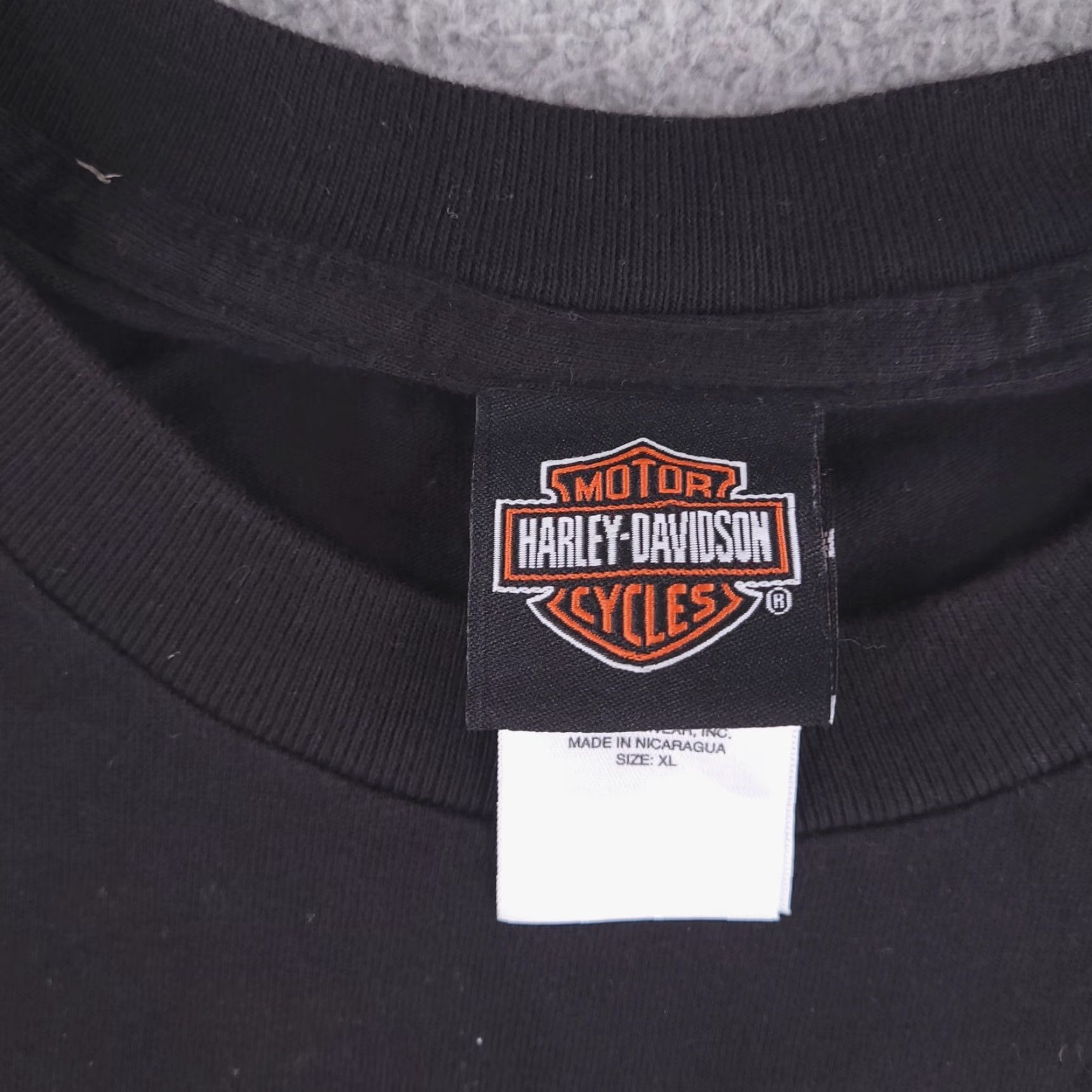 Harley Davidson VINTAGE Harley-Davidson Shirt Mens XL Crewneck Gettysburg Battlefield Black Short Sleeve Size US XL / EU 56 / 4 - 4 Thumbnail