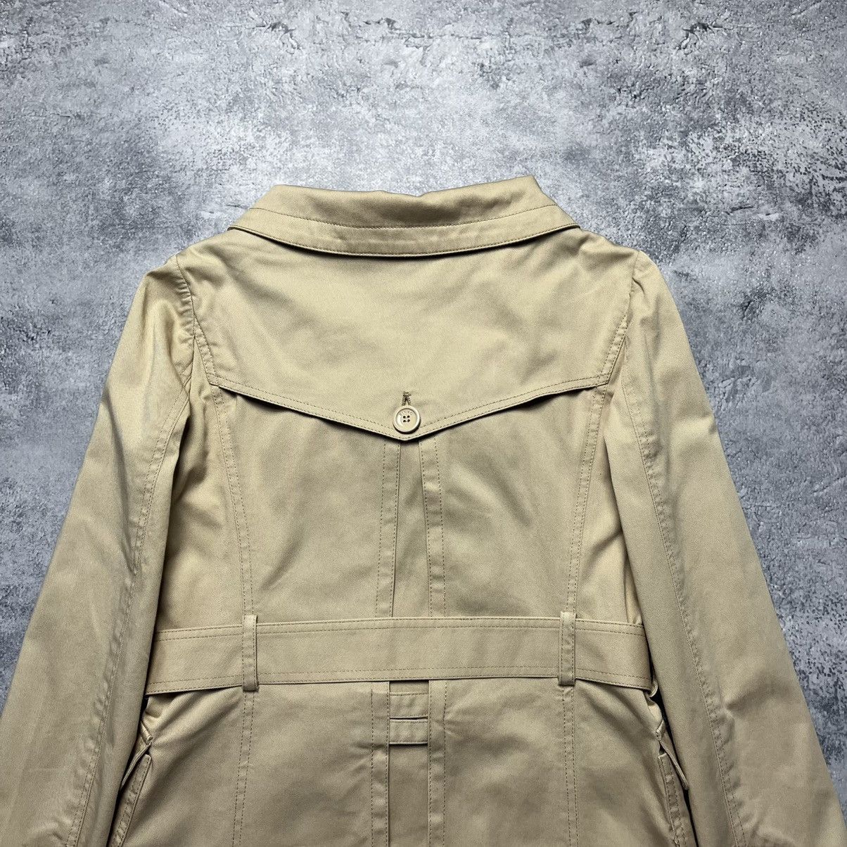 Pinko Vintage Pinko Cropped Coat Jacket Luxury Designer Italy Size M / US 6-8 / IT 42-44 - 16 Thumbnail