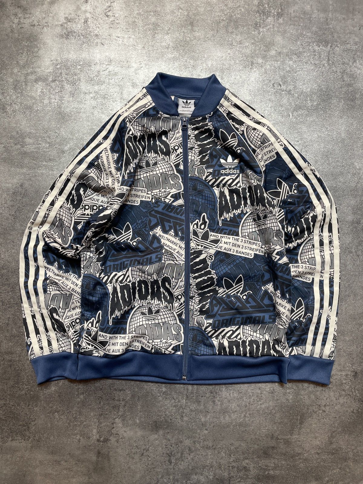 Adidas 🔥Offers🔥Adidas Sweatshirt Zip Hype Streetwear Size US XXS / EU 40 - 1 Thumbnail