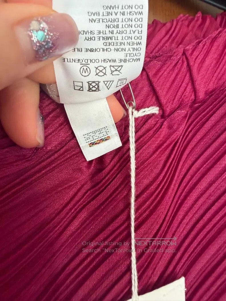 Issey Miyake Issey Miyake size:5 Special-shaped Midi Skirt Size 31" - 4 Thumbnail
