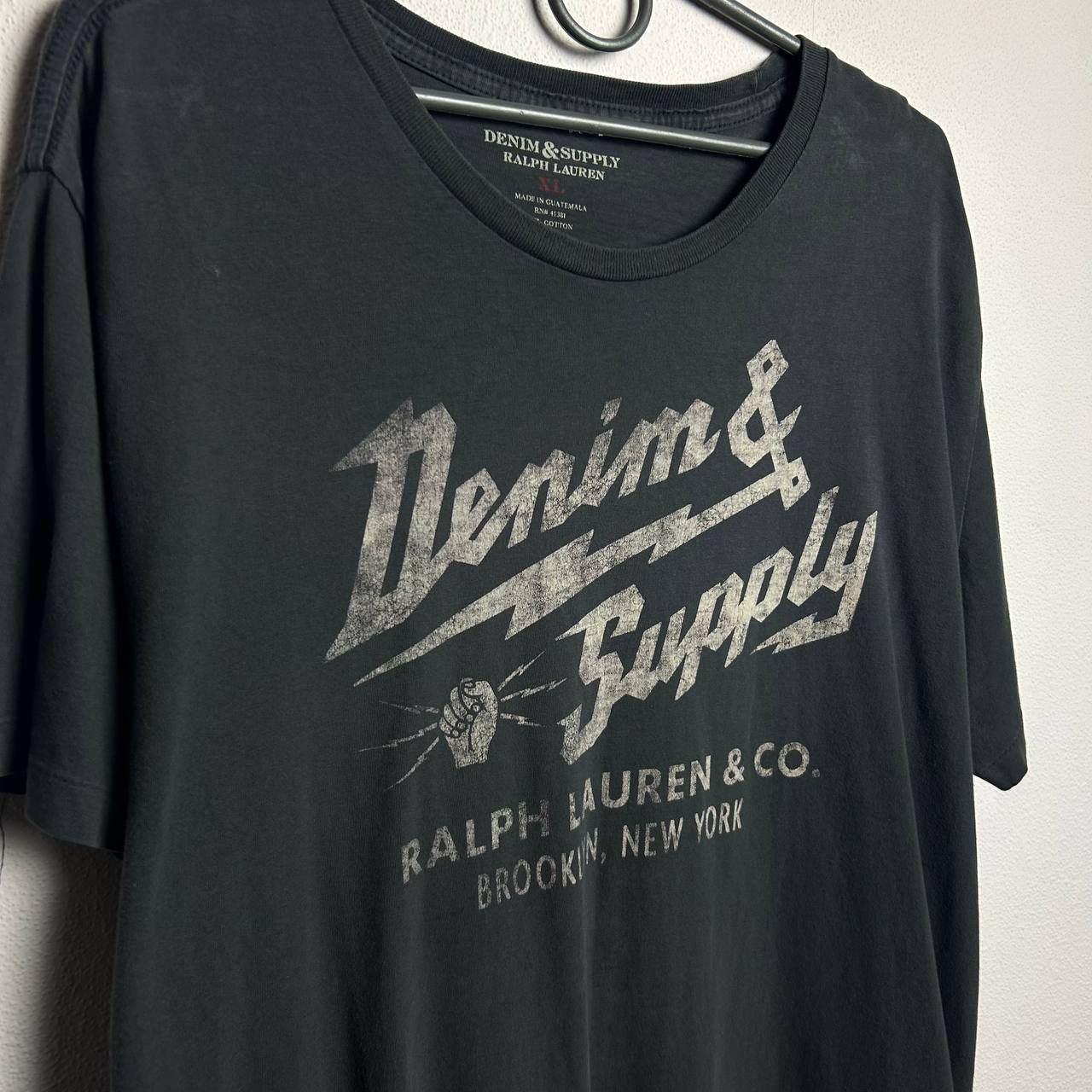 Denim & Supply Ralph Lauren Designer Denim & Supply Ralph Lauren big logo streetwear tee Size US XL / EU 56 / 4 - 2 Thumbnail