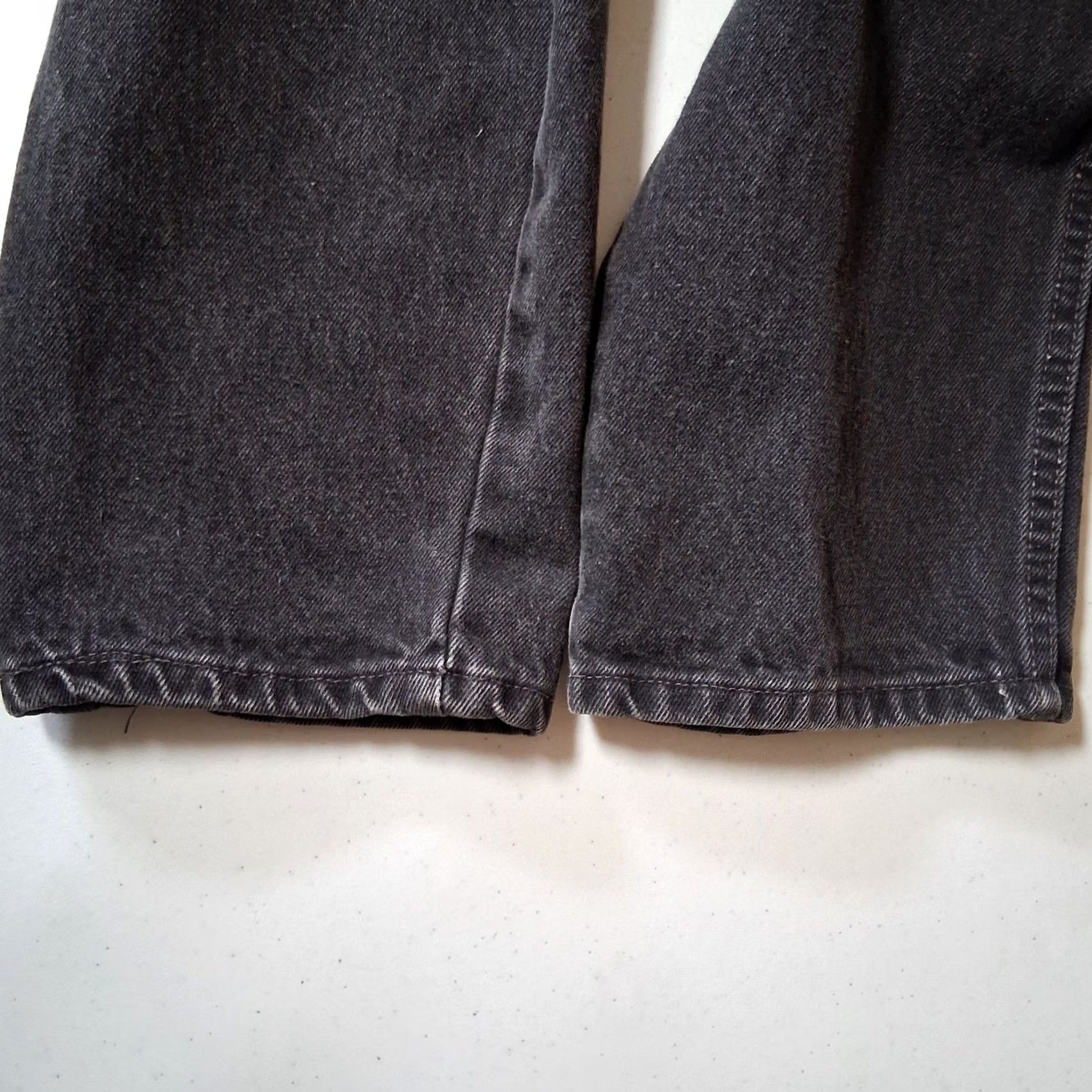 Levi's Vintage Levi's 550 Jeans Plus Size 38x29.5 Relaxed Tapered Leg Black Denim Jeans Womens Size 26" / US 2 / IT 38 - 7 Thumbnail