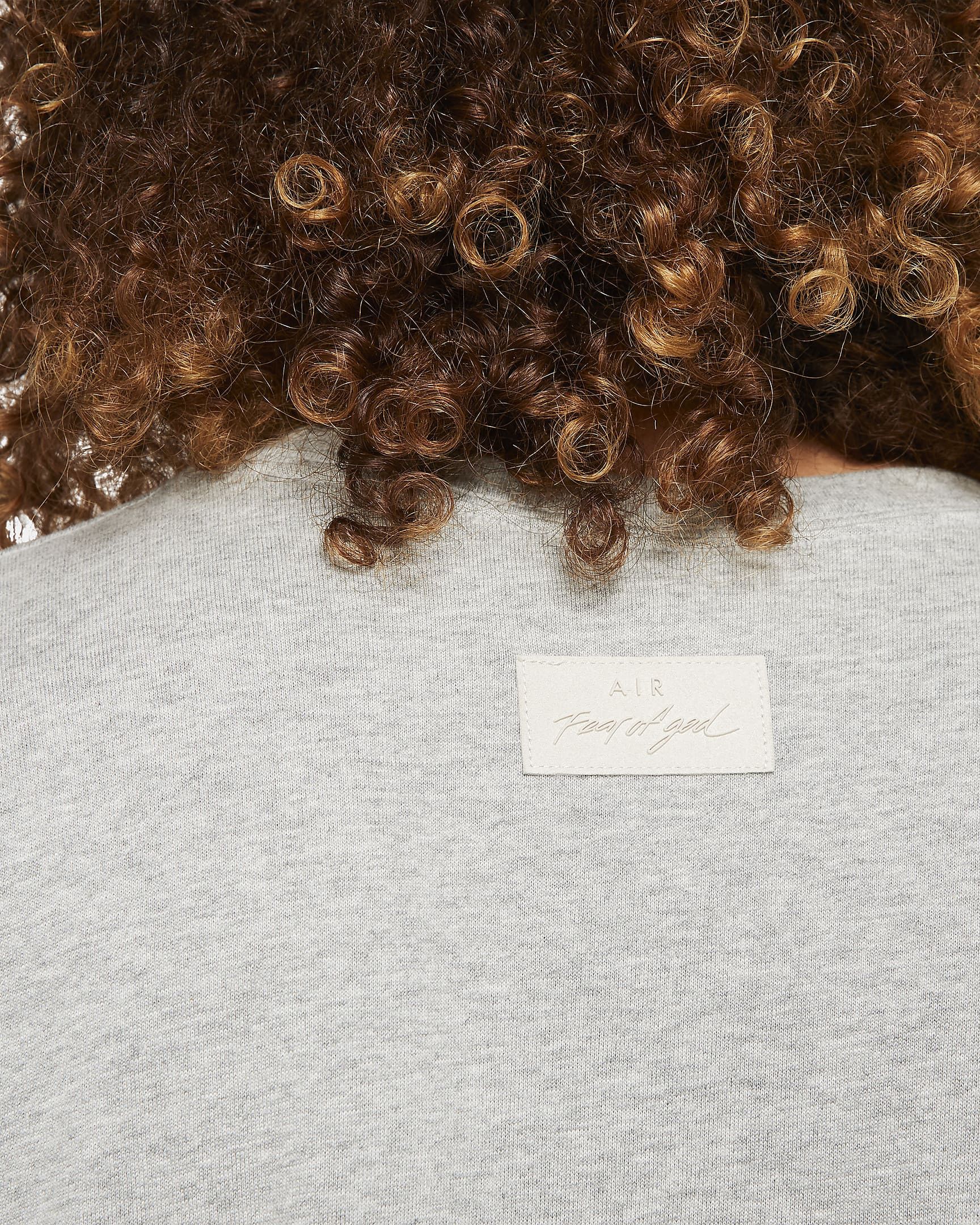 Fear of God × Nike Fear of God x Nike Warm Up T-shirt Dark Grey Heather, M Size US M / EU 48-50 / 2 - 4 Thumbnail