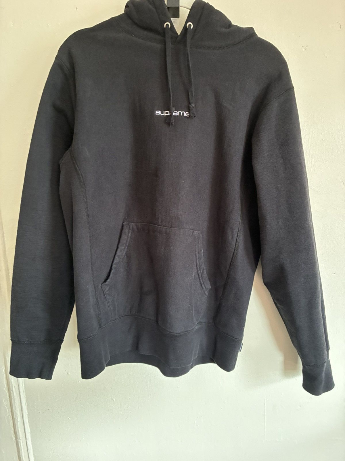 Supreme F/w17 Supreme Compact Logo Hooded Size US M / EU 48-50 / 2 - 3 Thumbnail