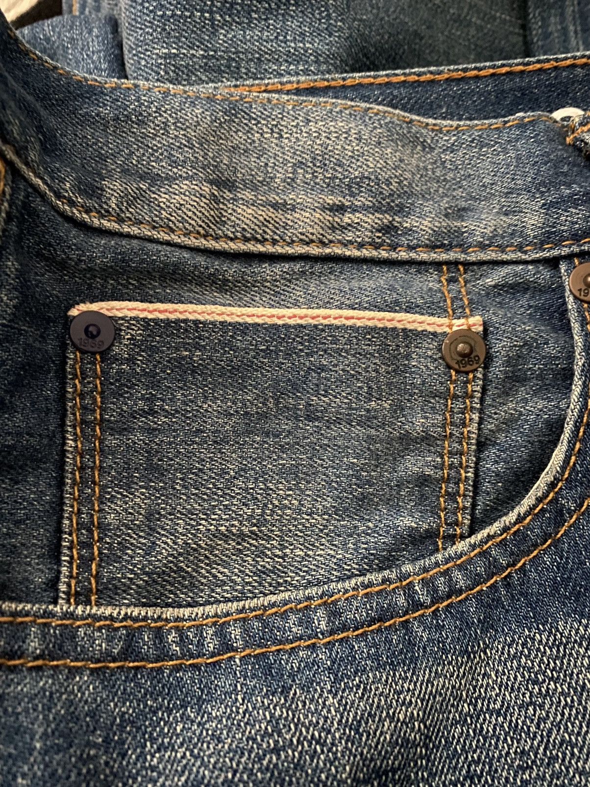 Gap Vintage Gap Original Fit Selvedge Jeans Size US 36 / EU 52 - 7 Thumbnail