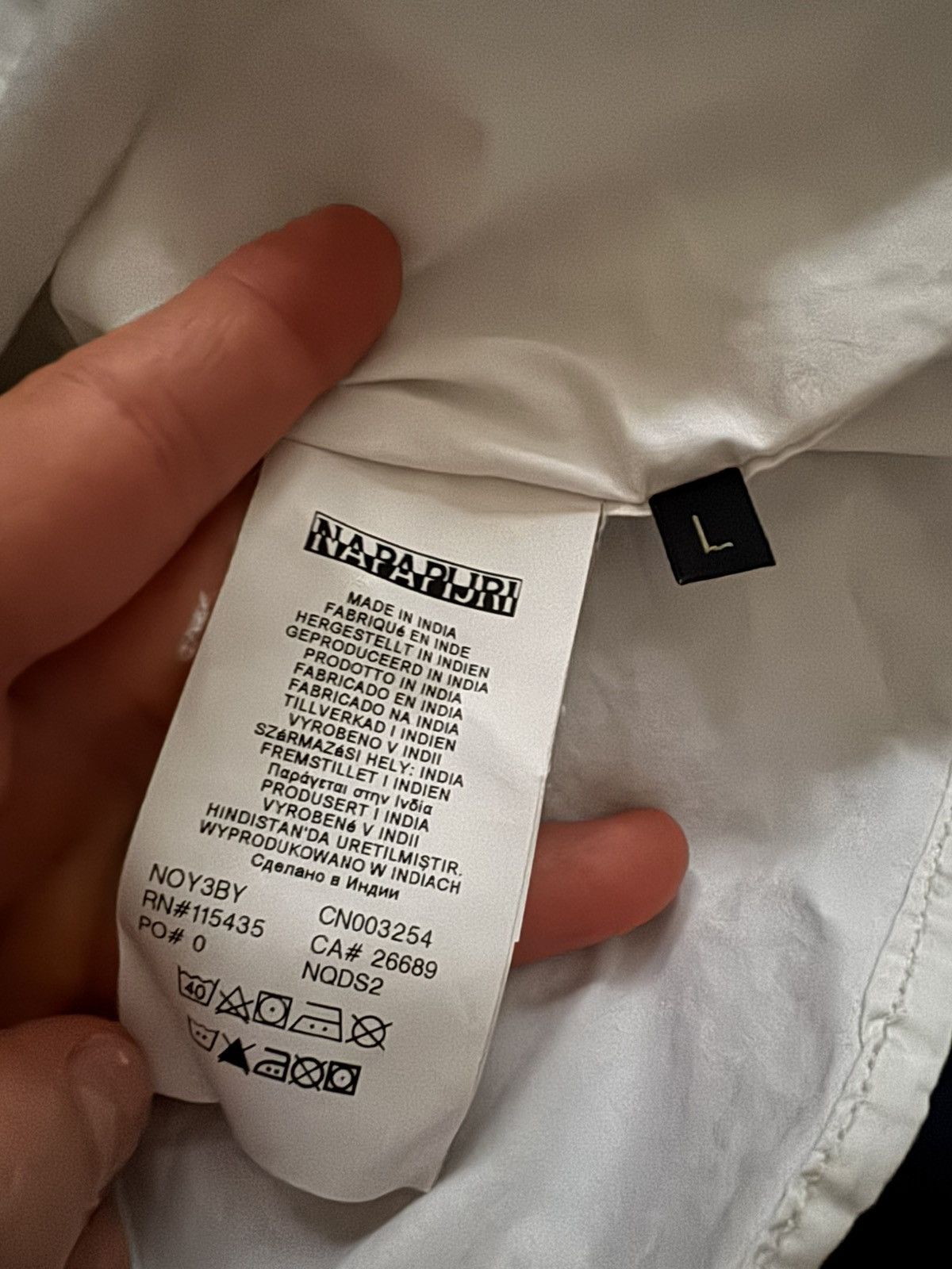 Napapijri NAPAPIJRI VINTAGE QUALITY BUTTON UP SHIRT Size US L / EU 52-54 / 3 - 6 Thumbnail