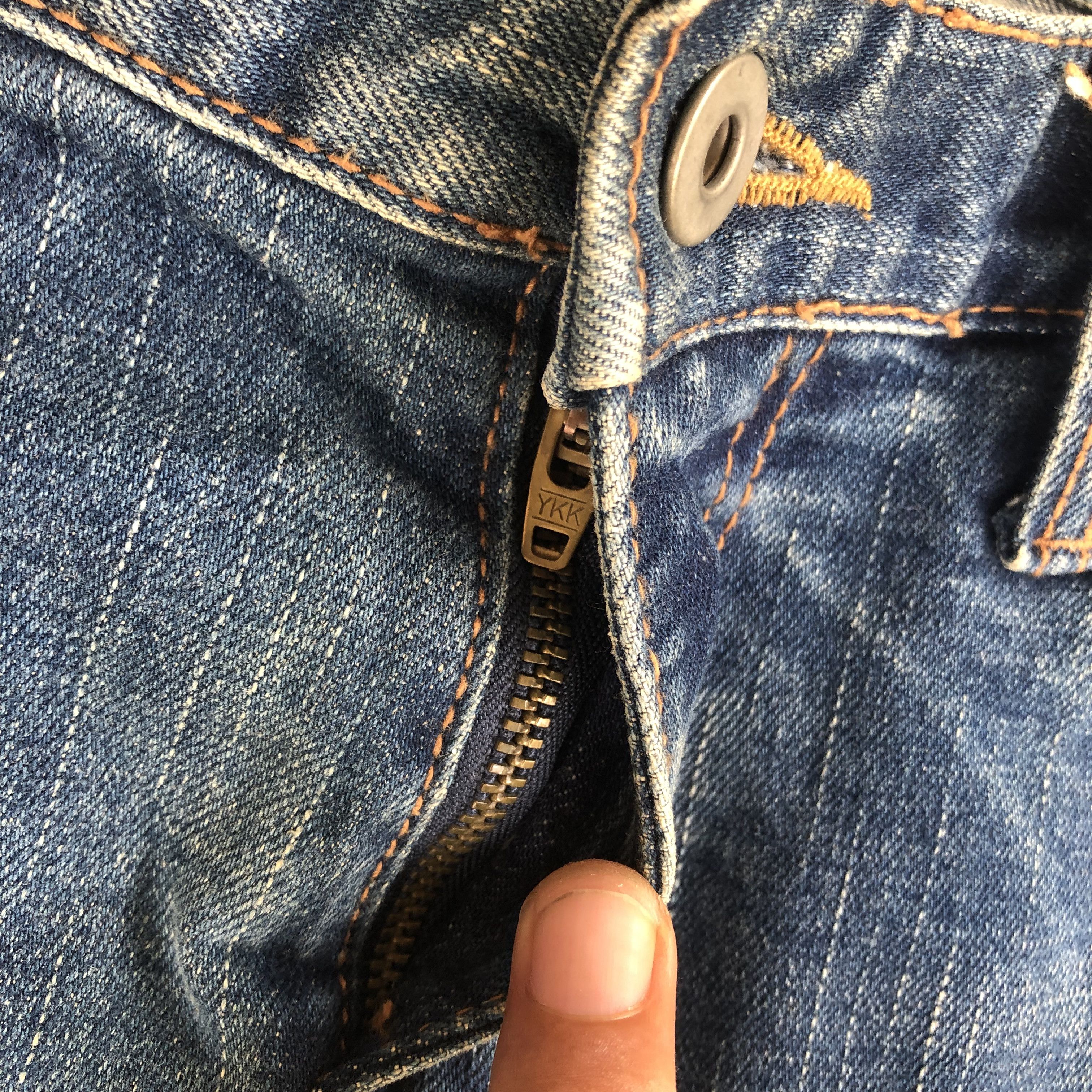 Kazuyuki Kumagai Attachment ATTACHMENT Distressed Bleached Denim by Kazuyuki Kumagai Size US 30 / EU 46 - 7 Thumbnail