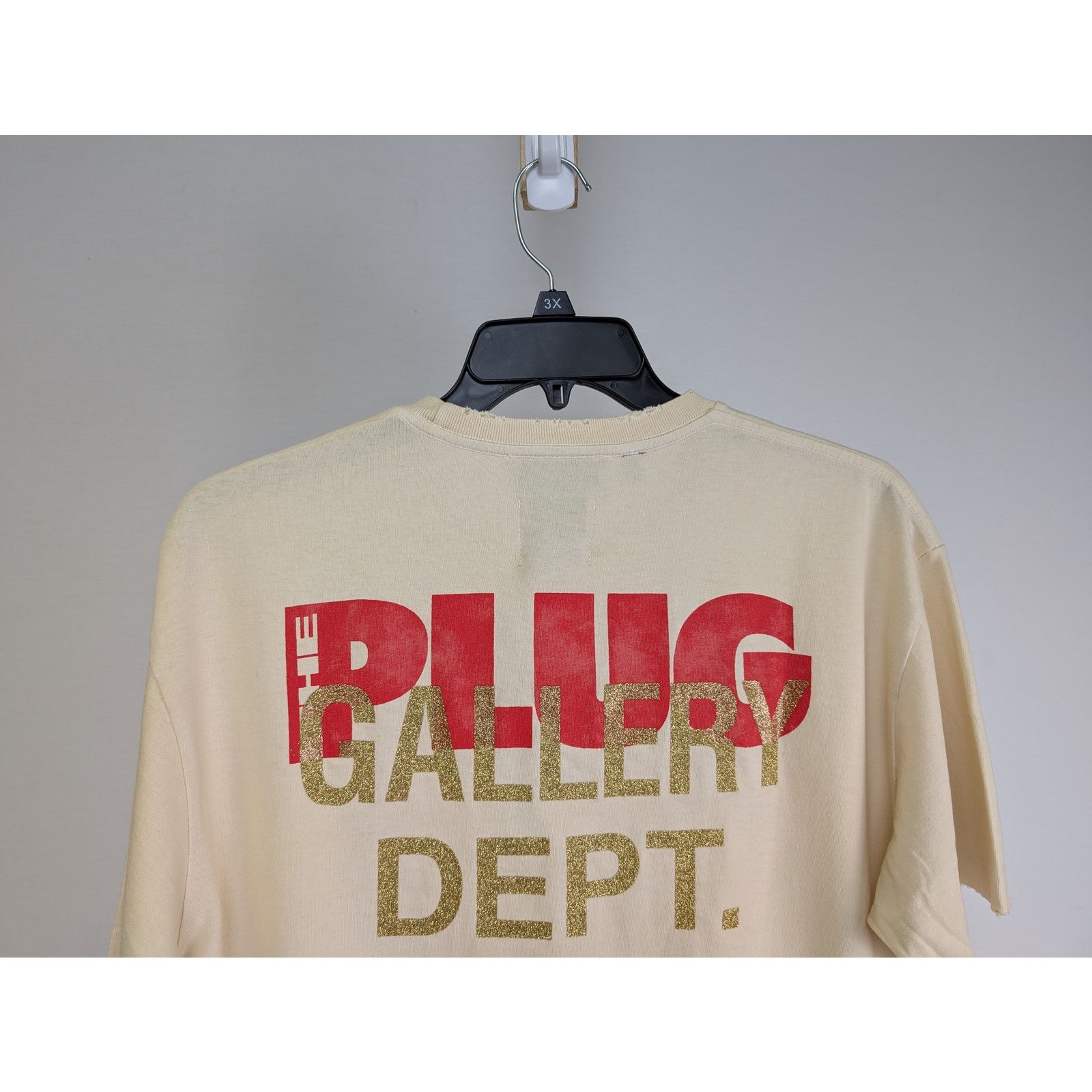Gallery Dept. o1rshd1 Toy Maker Doc Johnson Print T-Shirt in Beige Size US XS / EU 42 / 0 - 8 Thumbnail