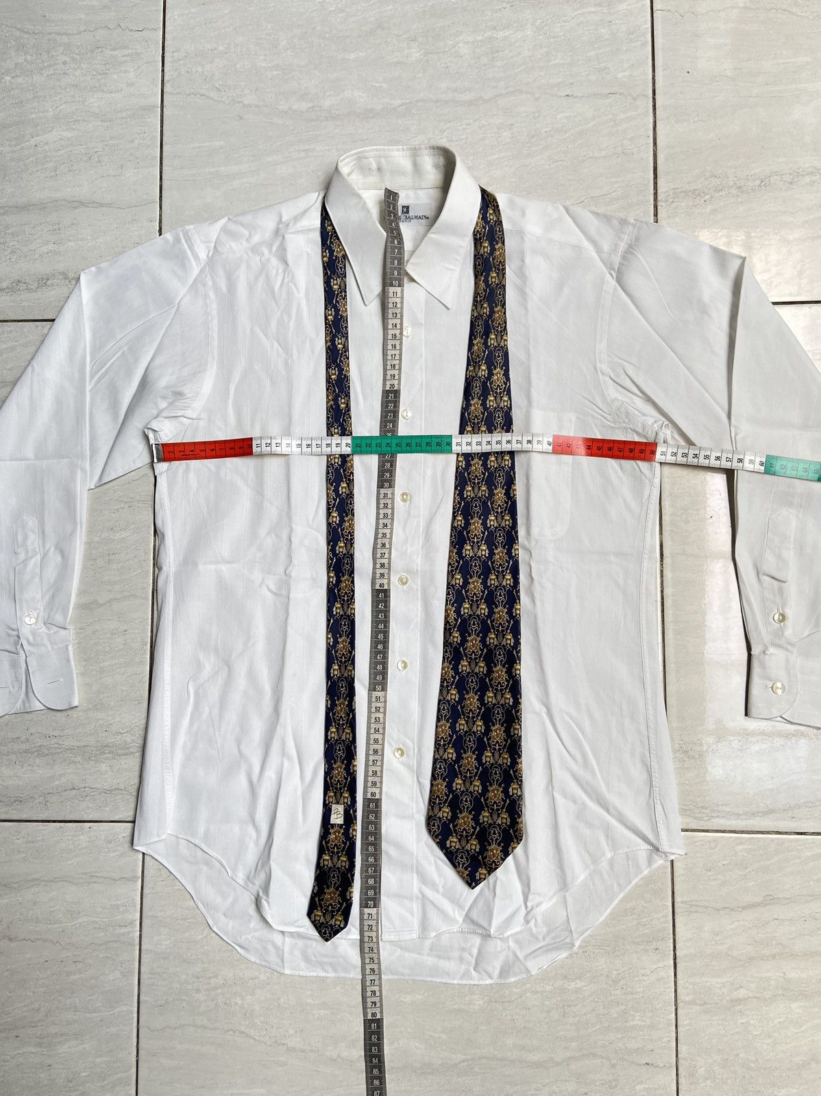 Pierre Balmain PIERRE BALMAIN Paris White Shirt Size US S / EU 44-46 / 1 - 7 Thumbnail