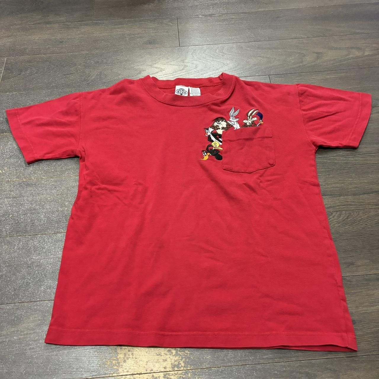 Designer Vintage Acme Kids Looney Tunes Pocket T Shirt 90s Small Size US S / EU 44-46 / 1 - 3 Thumbnail