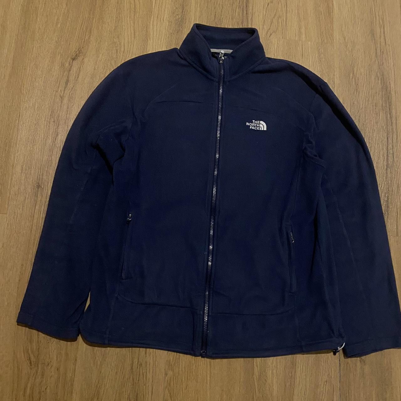 The North Face The North Face navy blue fleece jacket #outdoor Size US L / EU 52-54 / 3 - 1 Thumbnail