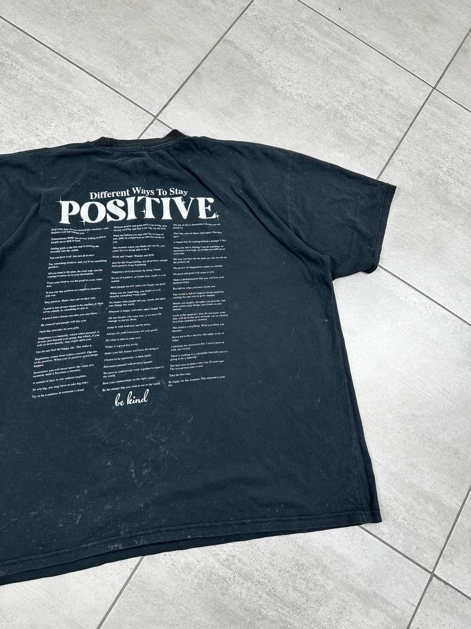 Vintage Distressed Ways To Stay Positive Humor Vintage T Shirt Size US XL / EU 56 / 4 - 3 Thumbnail