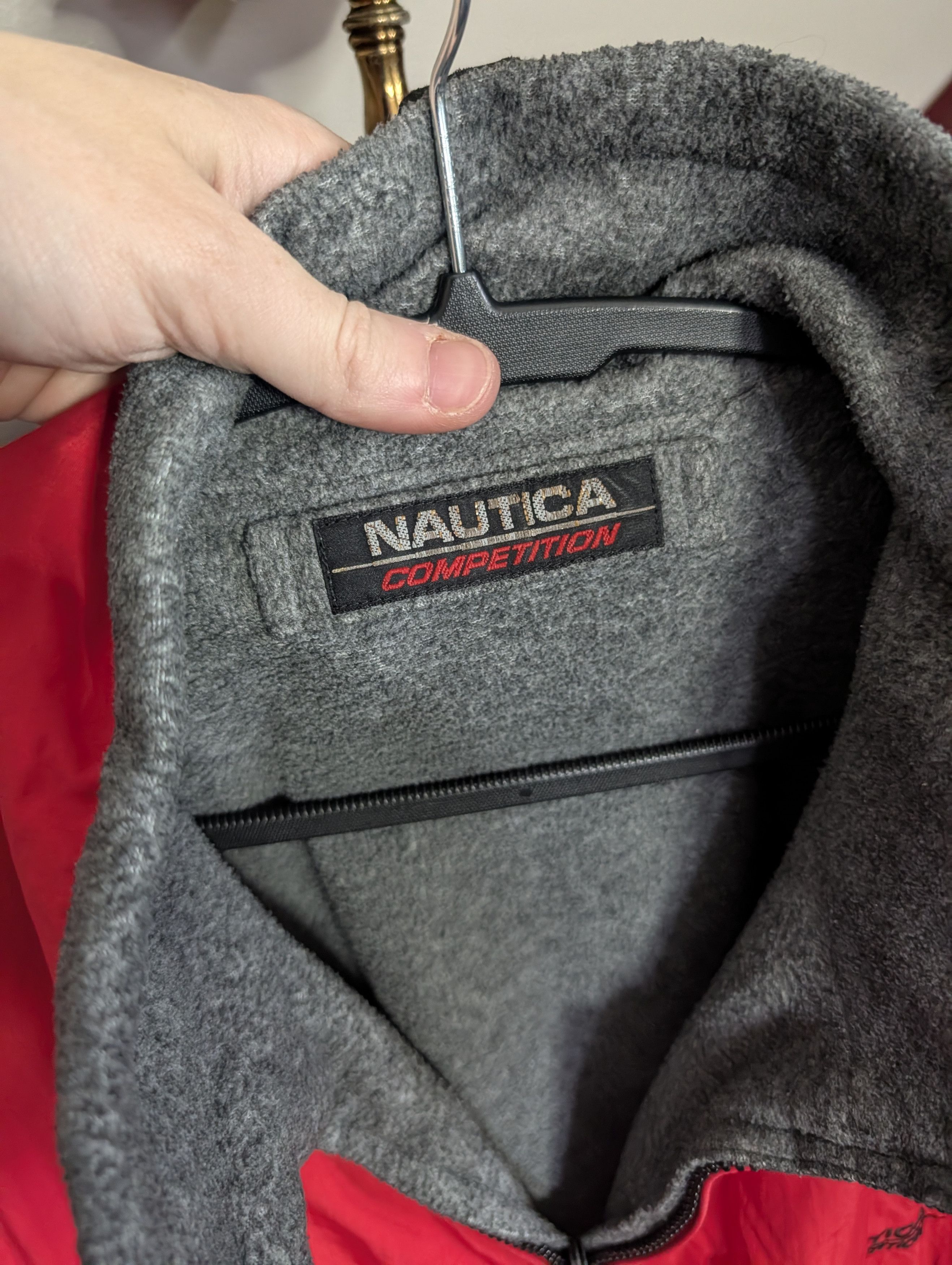 Nautica Competition VTG reversible track jacket fleece XL Size US L / EU 52-54 / 3 - 5 Thumbnail