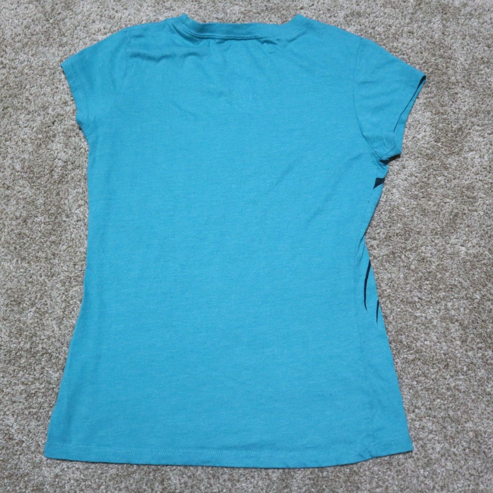 Disney VINTAGE Disney Little Mermaid Long Sleeve T-Shirt Women Medium Blue Casual Graphics Size M / US 6-8 / IT 42-44 - 5 Thumbnail