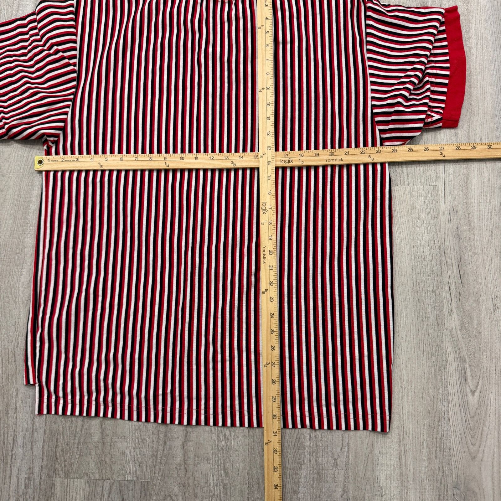 Vintage Vintage Competitor Chicago Bulls Pinstripe Basketball Shirt Size US XL / EU 56 / 4 - 8 Thumbnail