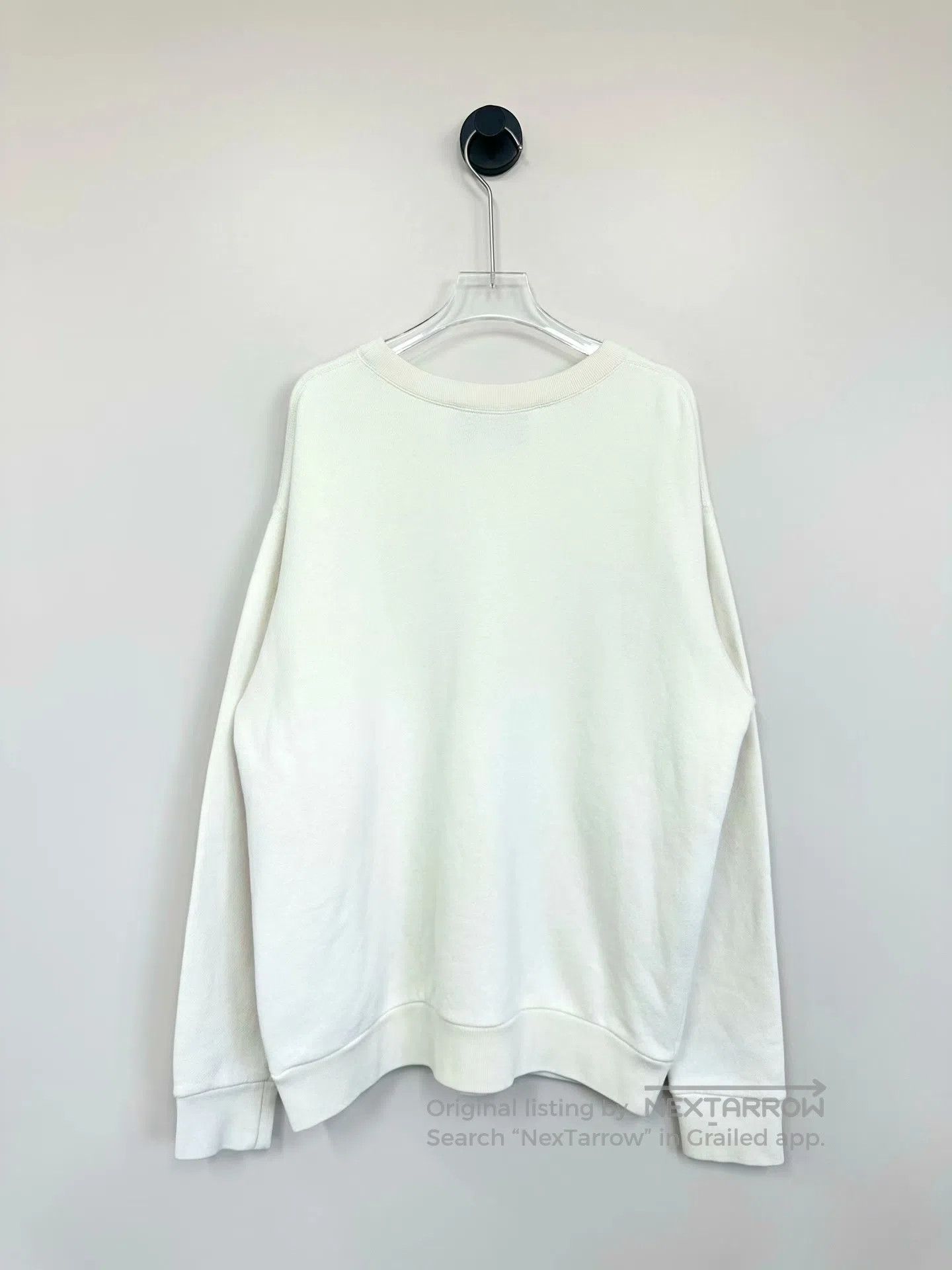 Gucci Guicci Off-white Letter Print Logo Long-sleeve Hoodie| Size US S / EU 44-46 / 1 - 2 Thumbnail