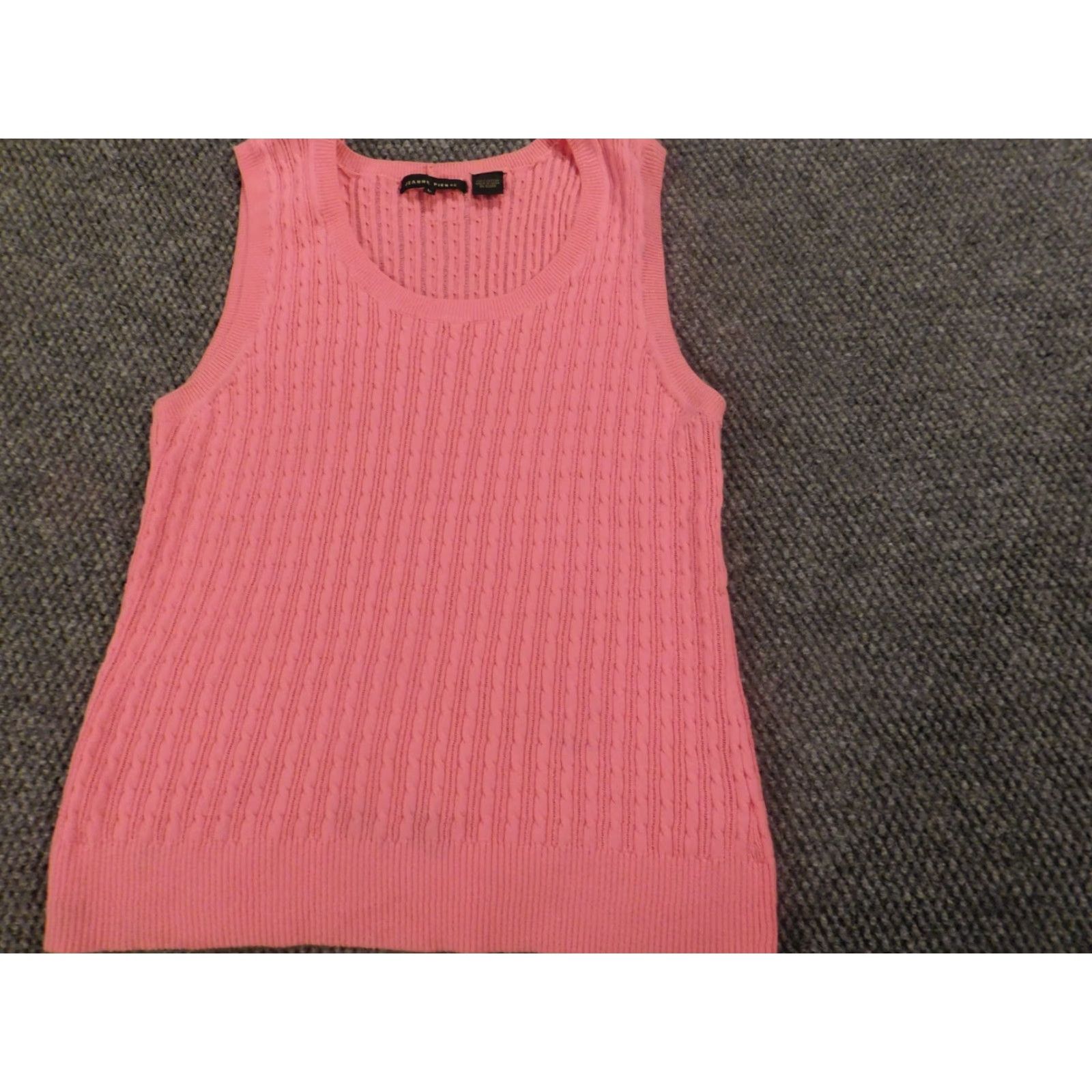 Pinko Jeanne Pierre Blouse Women S Pink Crew Neck Cap Sleeve Pullover 100% Cotton Rayon Solid Casual Love Stretch Regular Short Sleeves Size S / US 4 / IT 40 - 3 Thumbnail