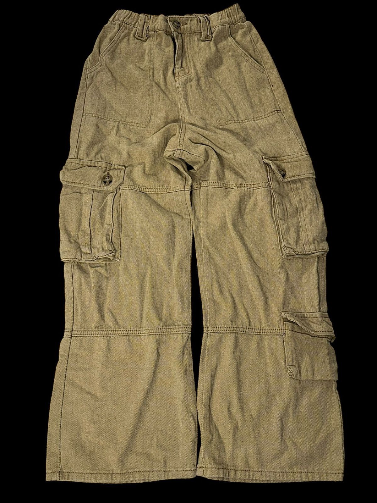 Japanese Brand × Vintage Cargo pants desert style Size US 31 - 1 Thumbnail