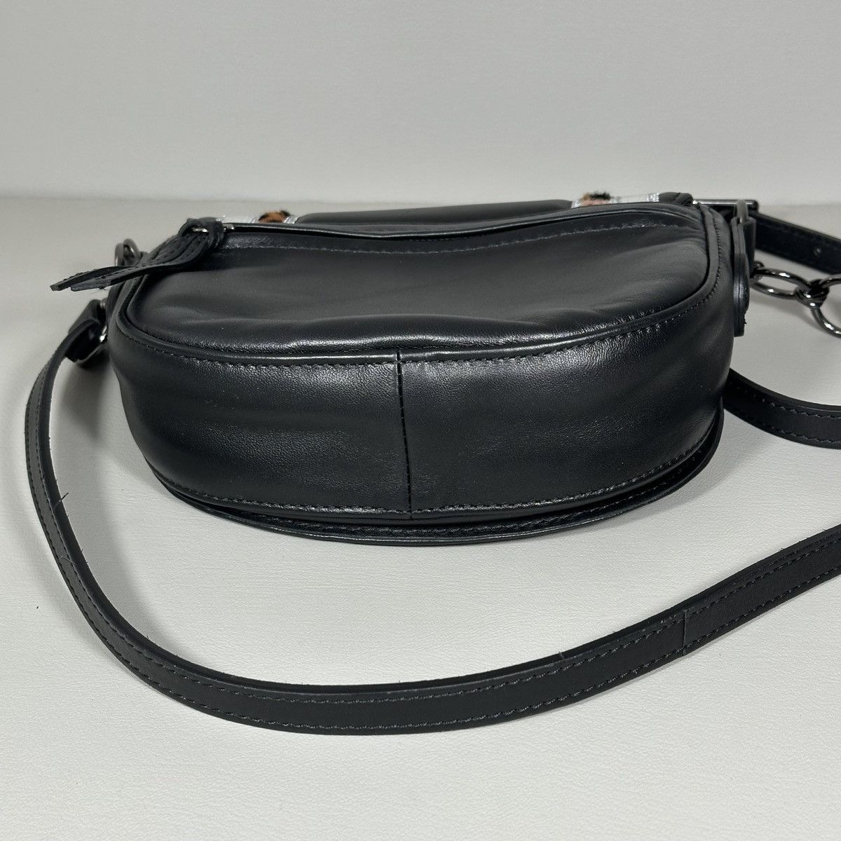 Longchamp Longchamp Small Leather Flap Convertible Shoulder Bag Size ONE SIZE - 6 Thumbnail