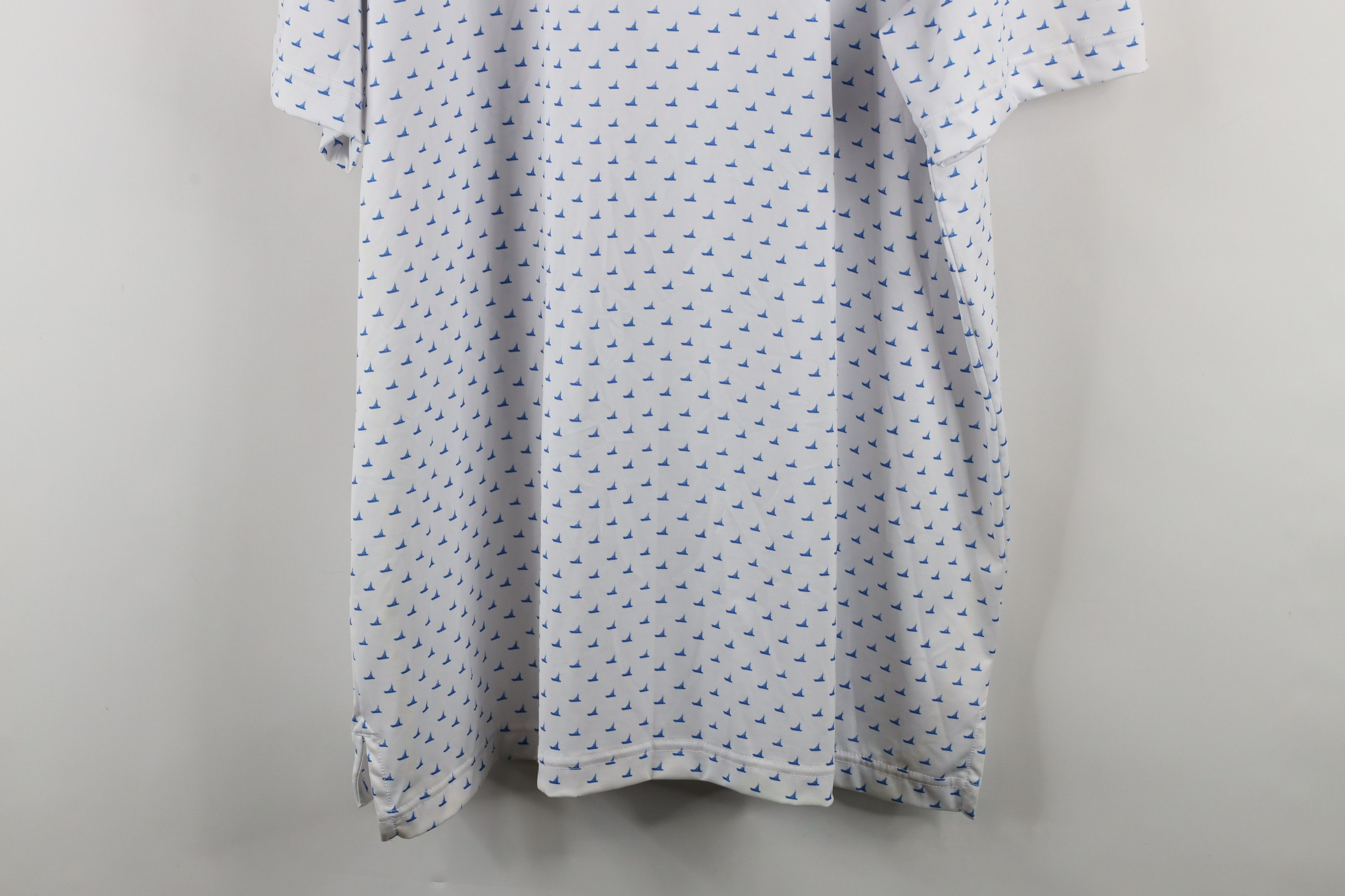 Vineyard Vines × Vintage Vineyard Vines Go Sankaty Sailboat All Over Print Whale Polo Size US XL / EU 56 / 4 - 12 Thumbnail
