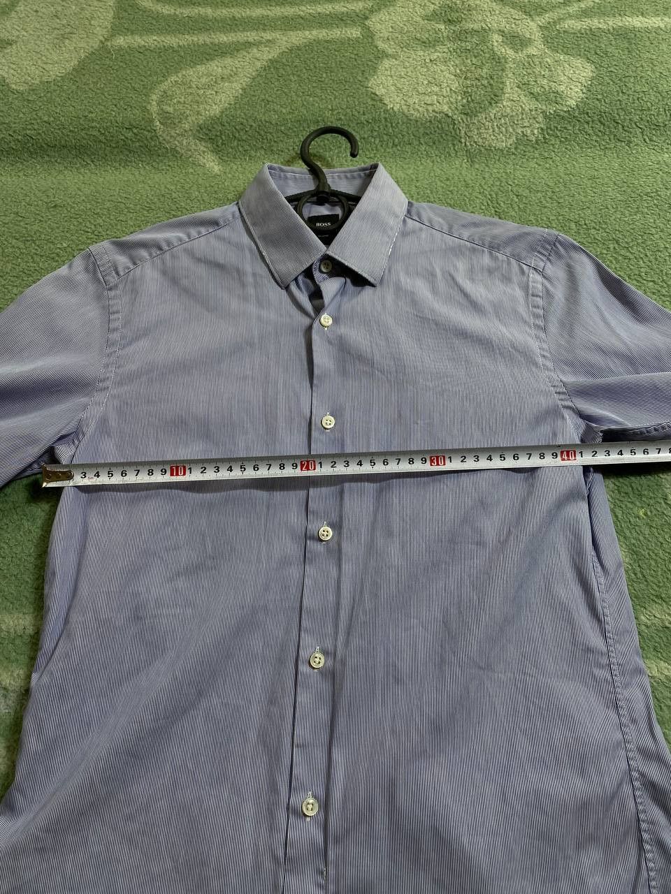Hugo Boss × Vintage Vintage Hugo Boss Long Sleeve Embroidered Shirt Slim Fit Size US S / EU 44-46 / 1 - 18 Thumbnail